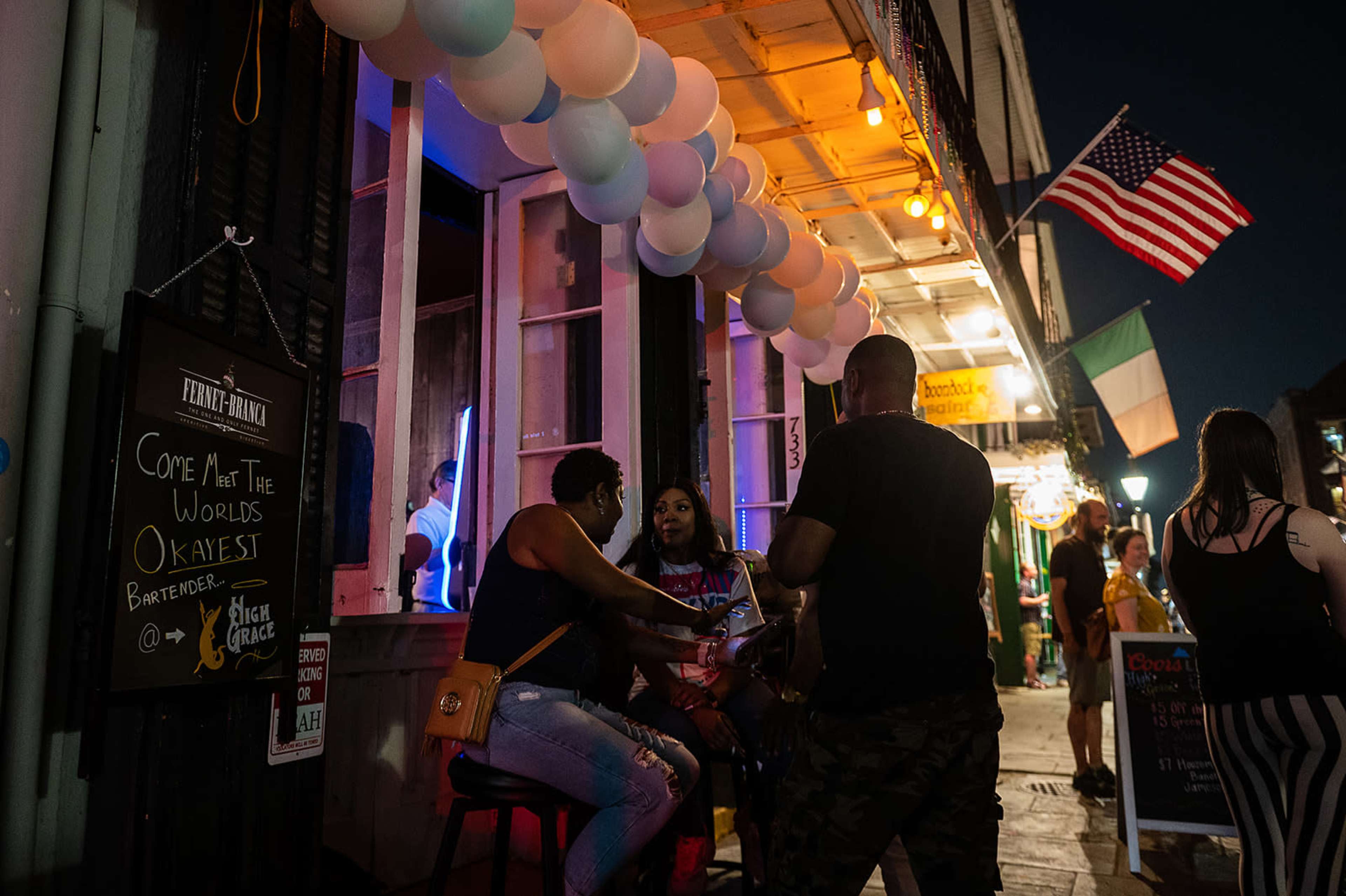 French Quarter Dive Bar Image in French Quarter, New Orleans, LA