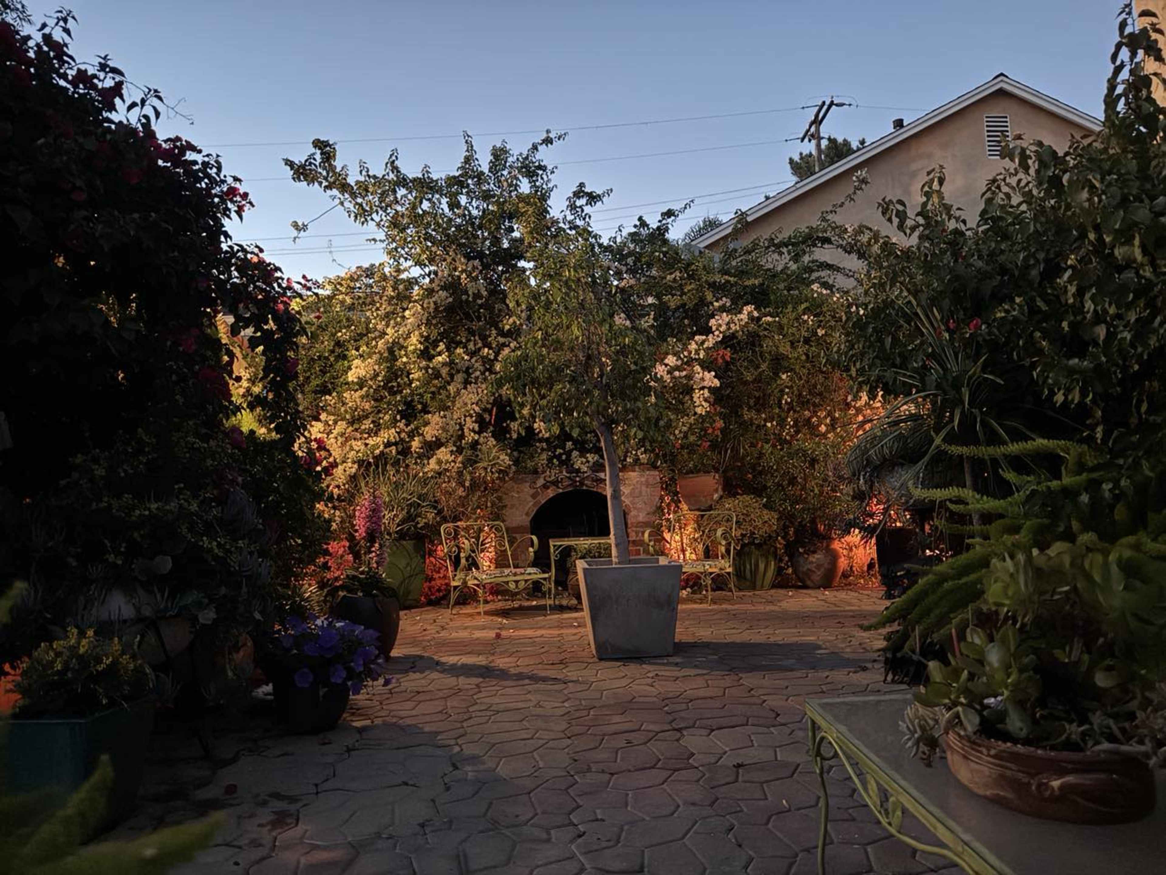 Scenic Spanish-Style Home with Expansive Yards, Sunroom, Citrus Orchard & Storybook Cottage Image in Glenwood, Glendale, CA