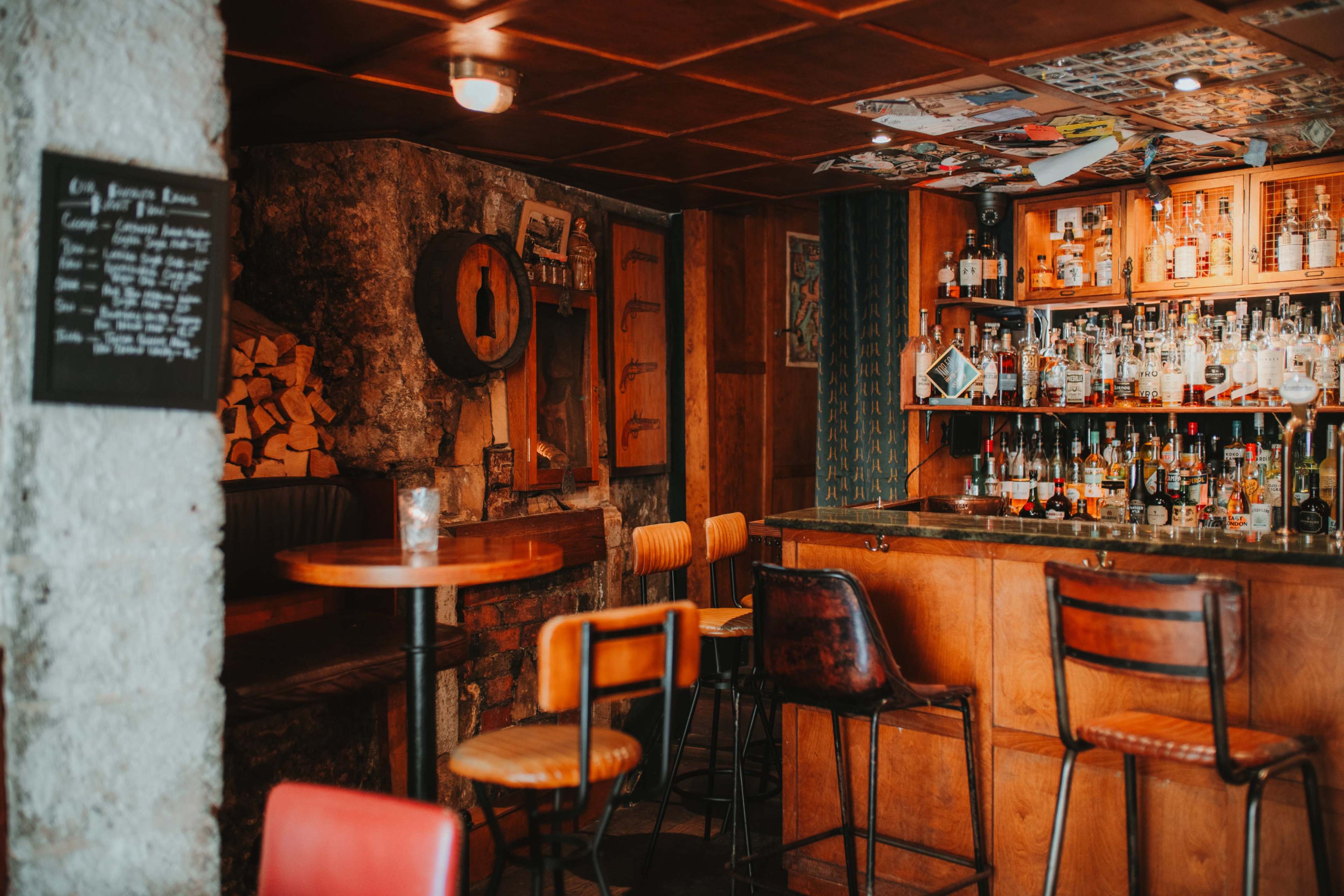 Atmospheric Stone-Vaulted Bar & Whisky Tasting Room in Central Bath Image in City Centre, Bath, ENG