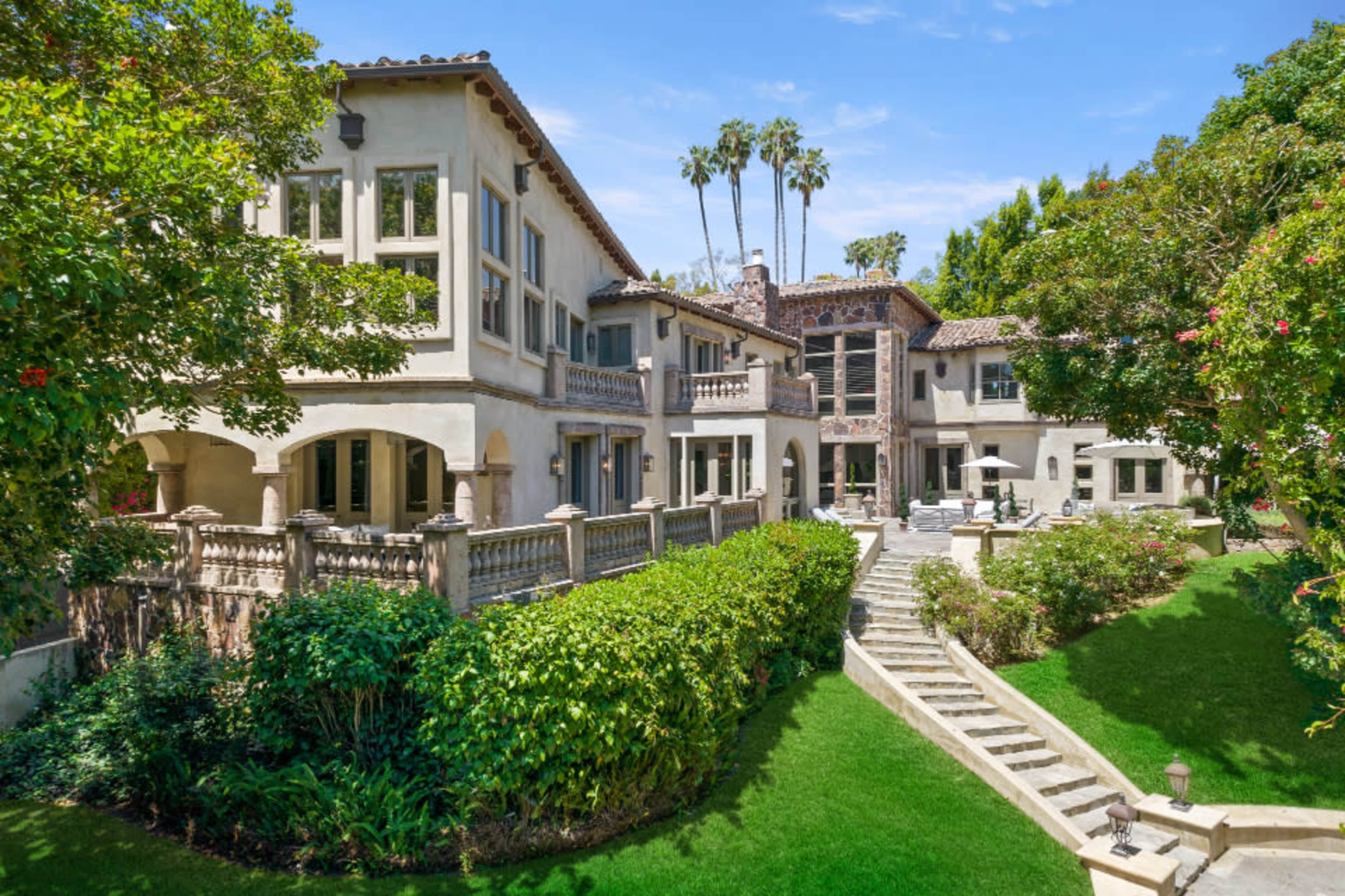 CHATEAU-STYLE VILLA W/ LUSH GARDENS & CHARM Image in Beverly Glen, Los Angeles, CA
