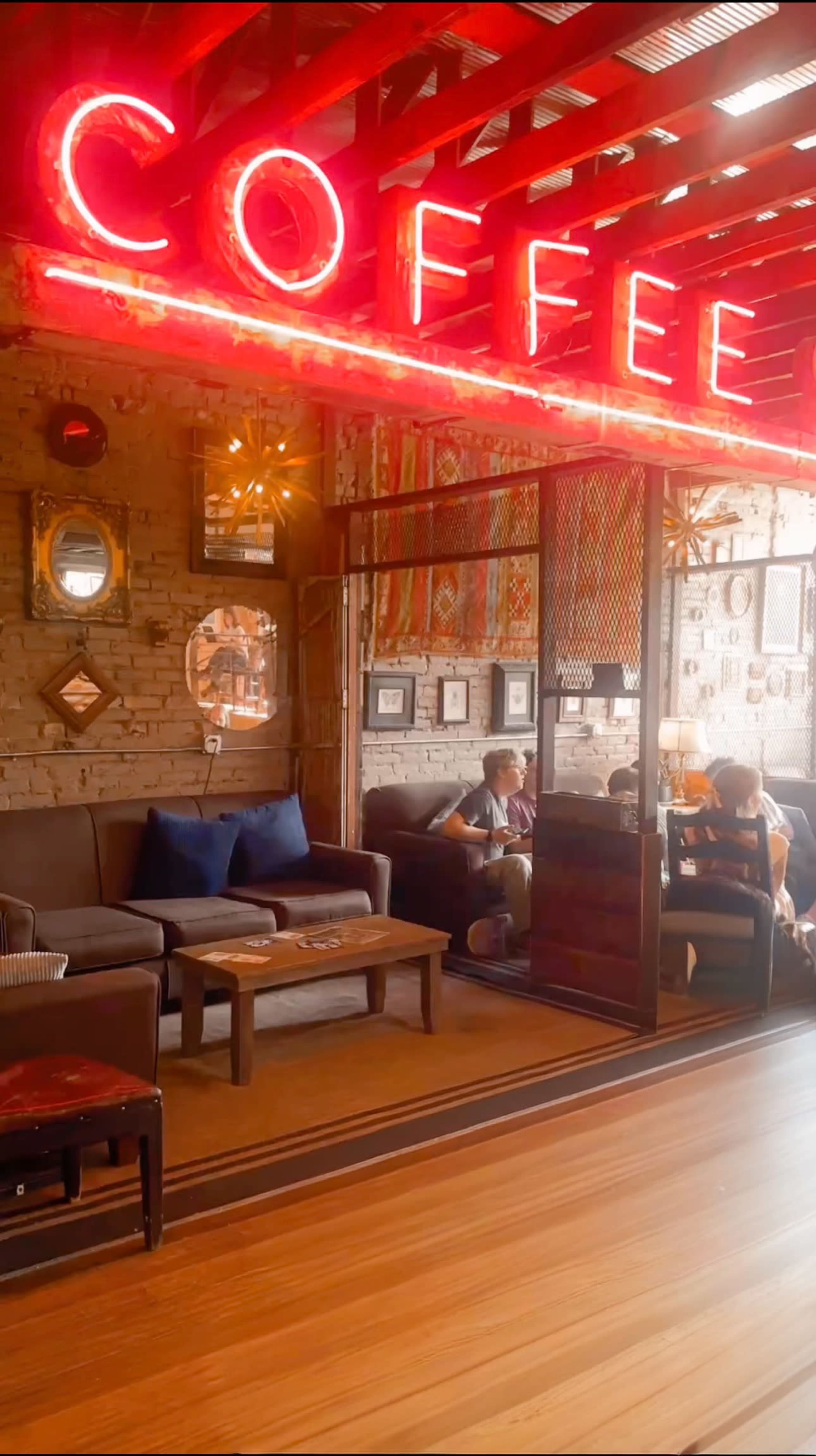 Coffee Lounge - Open floor space with private nooks and general area with stage. Image in Joaquin, Provo, UT