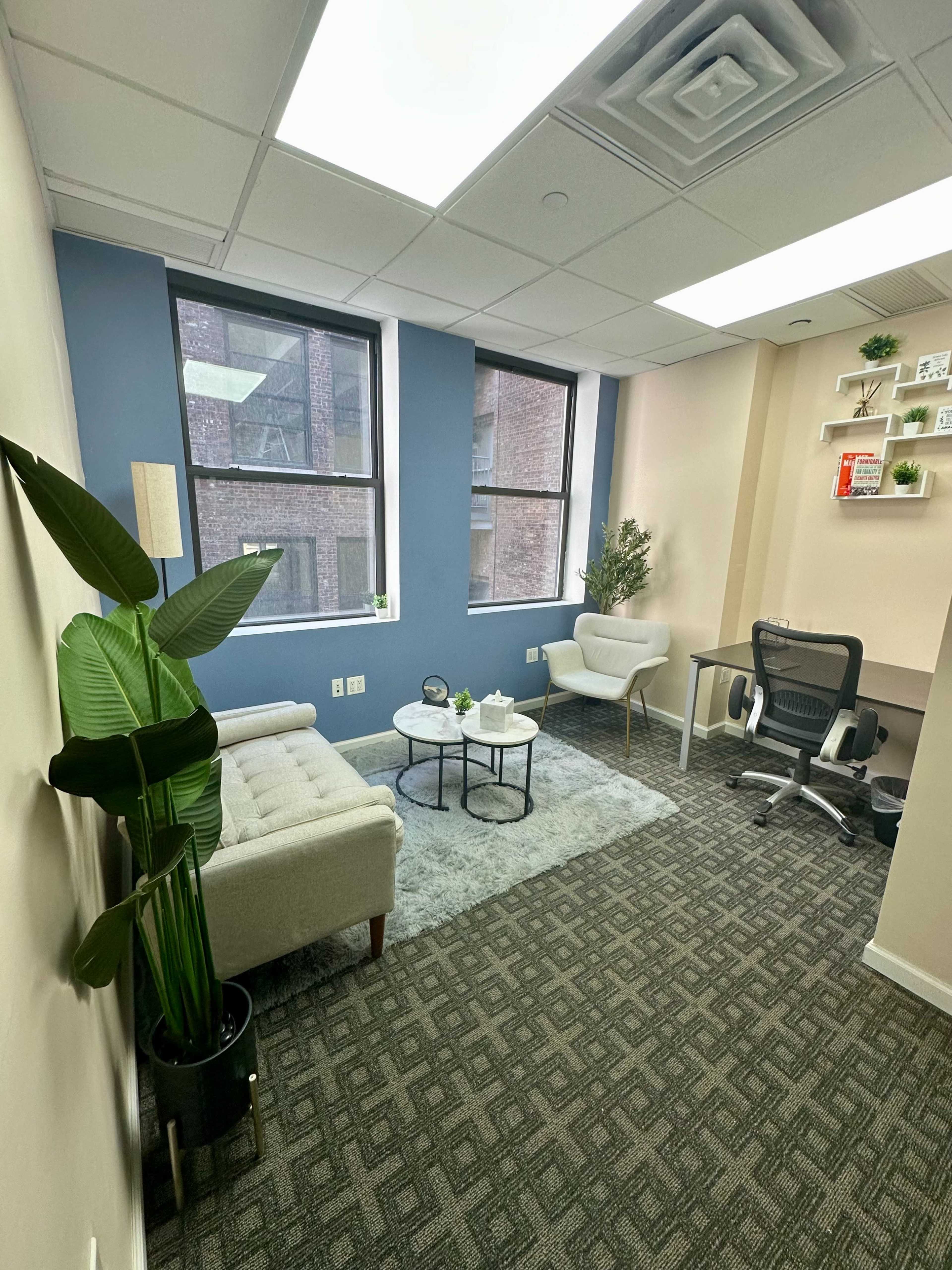 Therapy Space in Midtown, Windowed Unit, Private and Cozy- Wifi Included FA Image in Midtown Manhattan, New York, NY