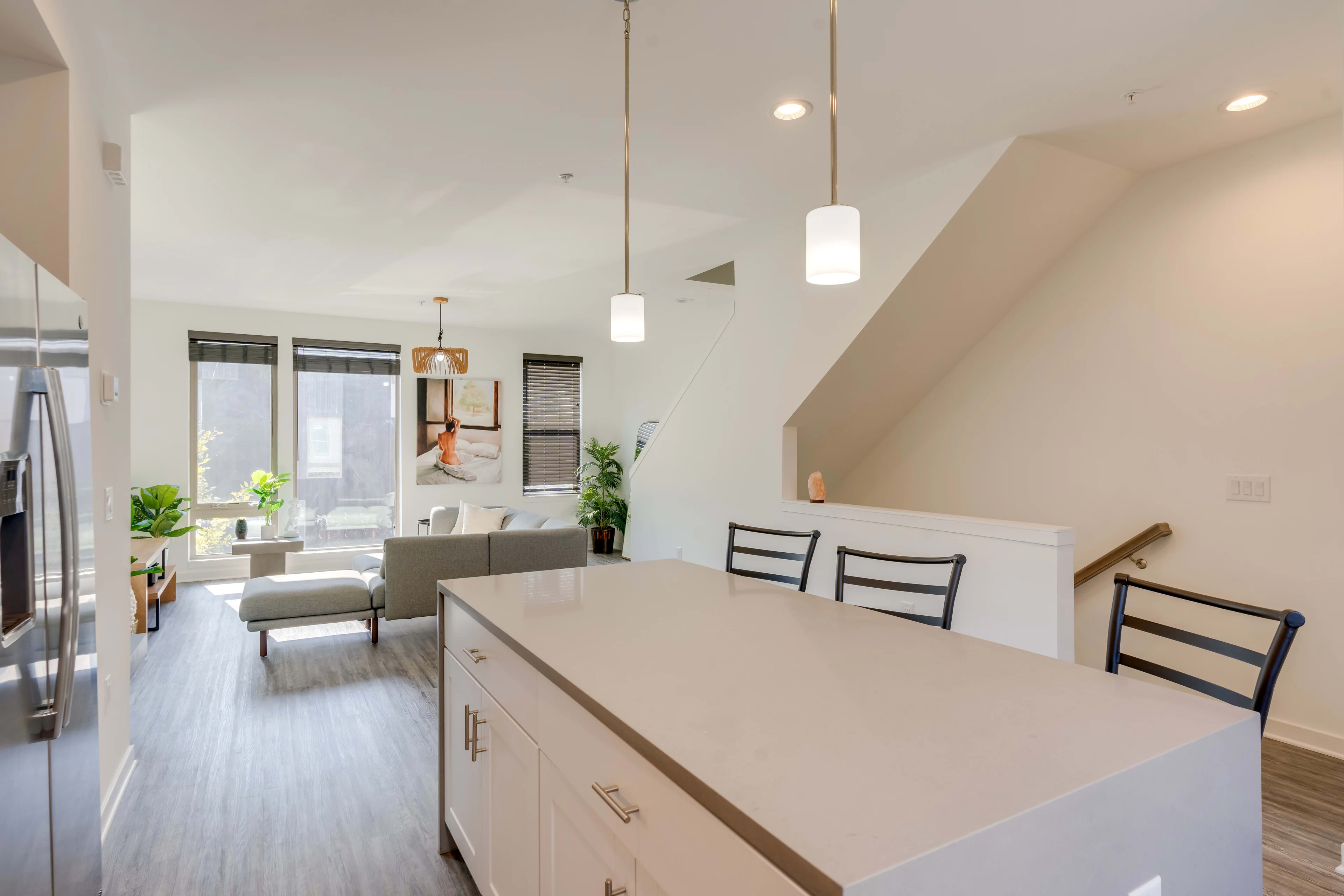 Modern Townhome w/ Private Rooftop Image in North Philadelphia, Philadelphia, PA