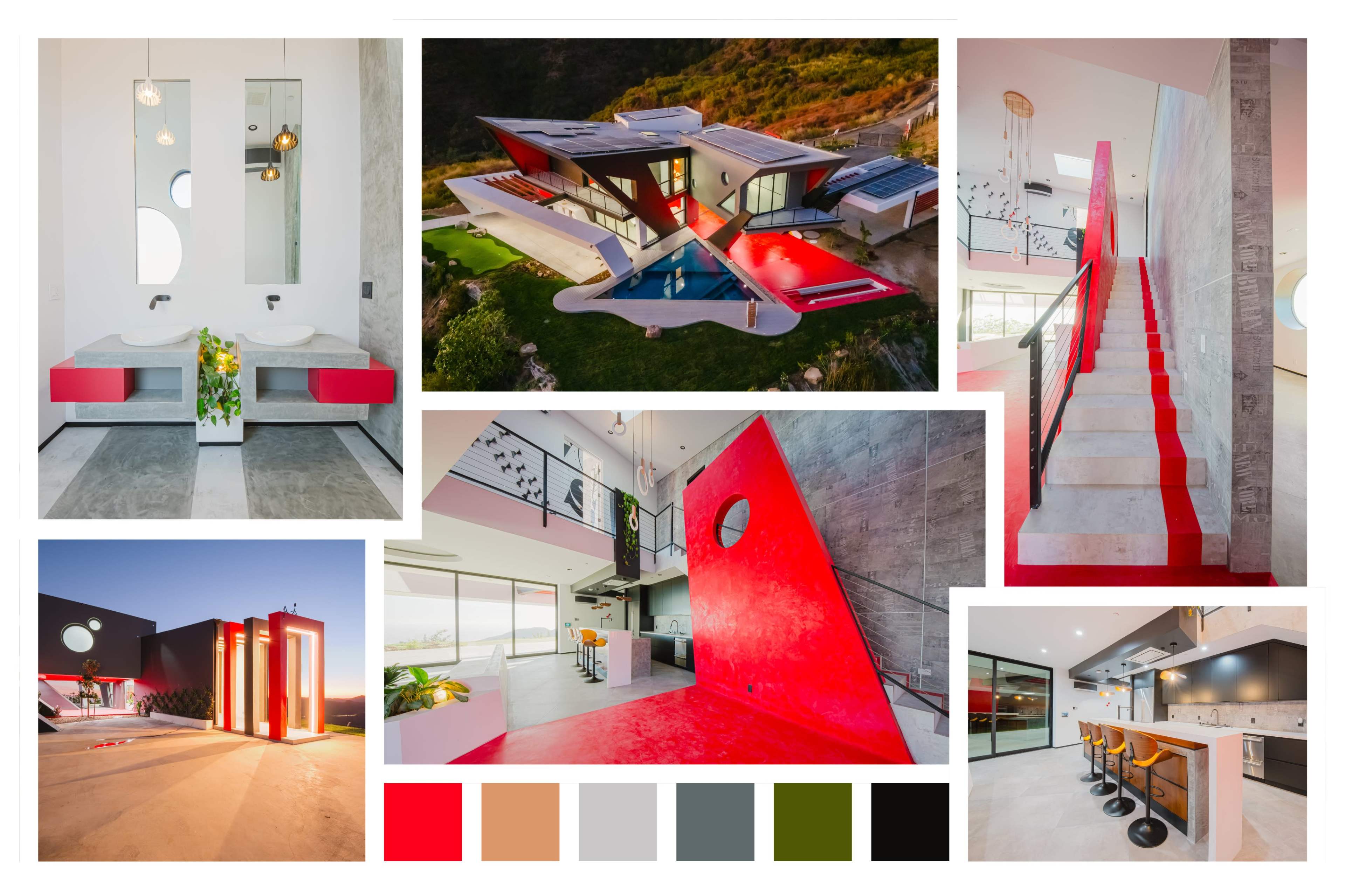 FUTURISTIC MALIBU CLIFFSIDE MASTERPIECE Image in , Malibu, CA