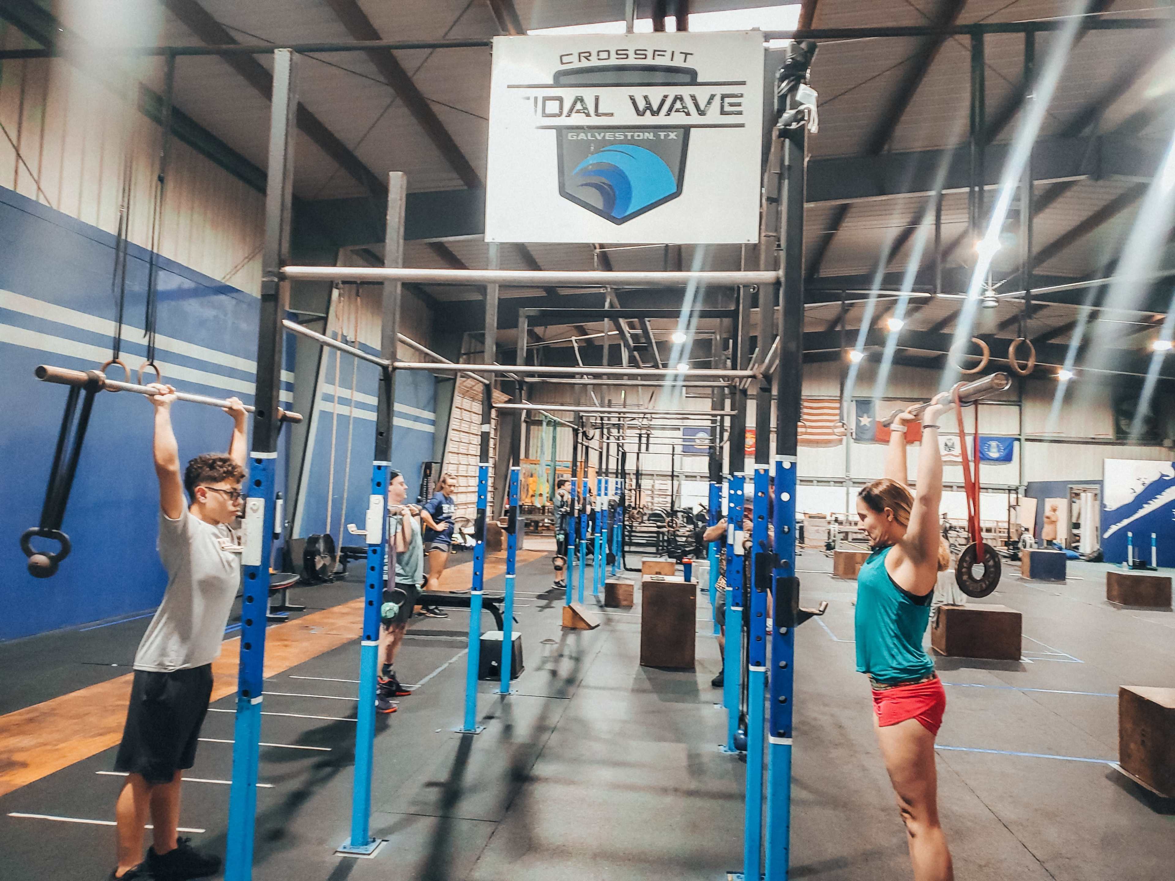 Large CrossFit Style Warehouse Gym Image in Galveston, GALVESTON, TX