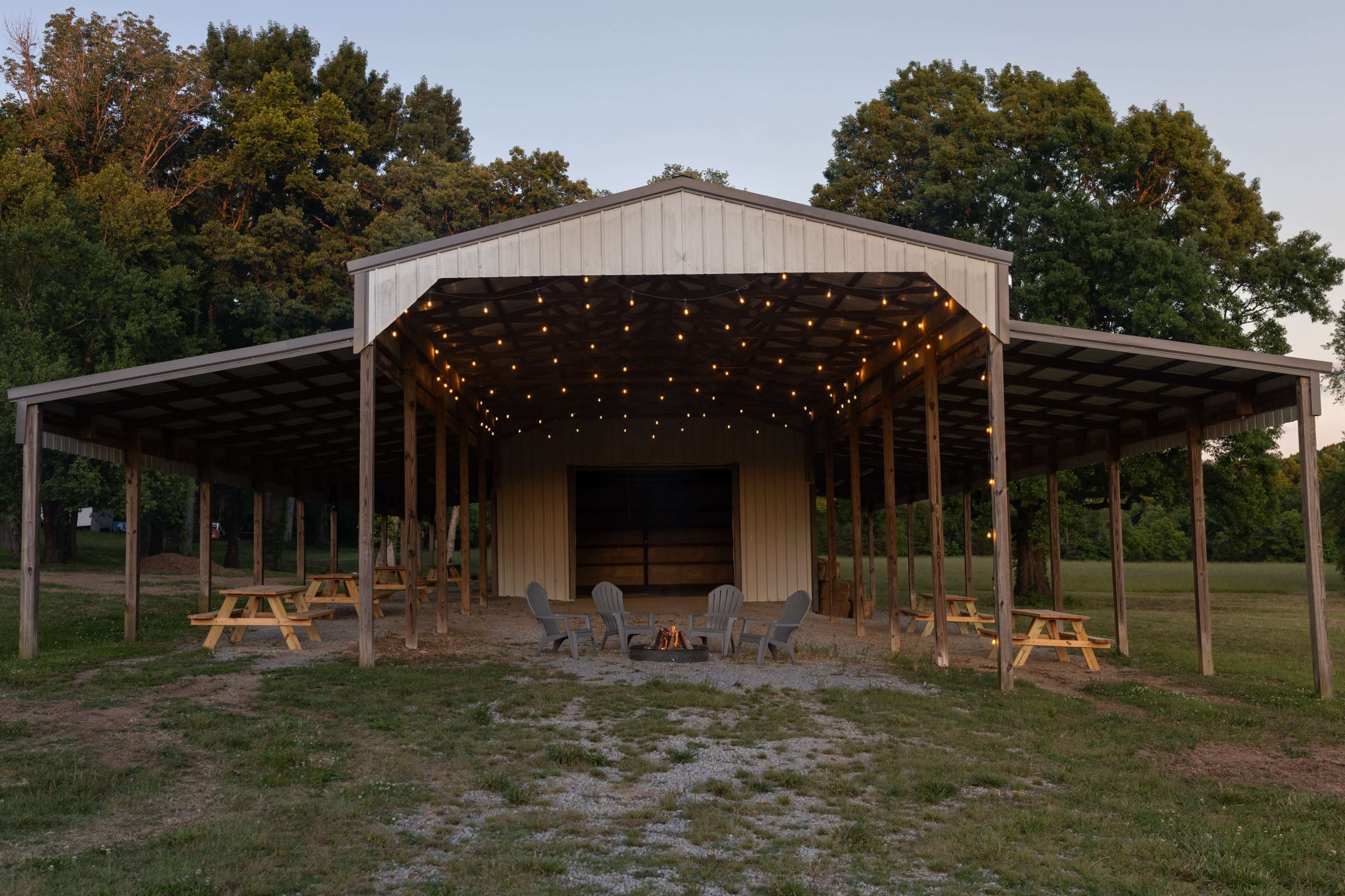 Cinematic Cottage on 20 Acres Near Nashville | Meadow + Barn Image in , Arrington, TN