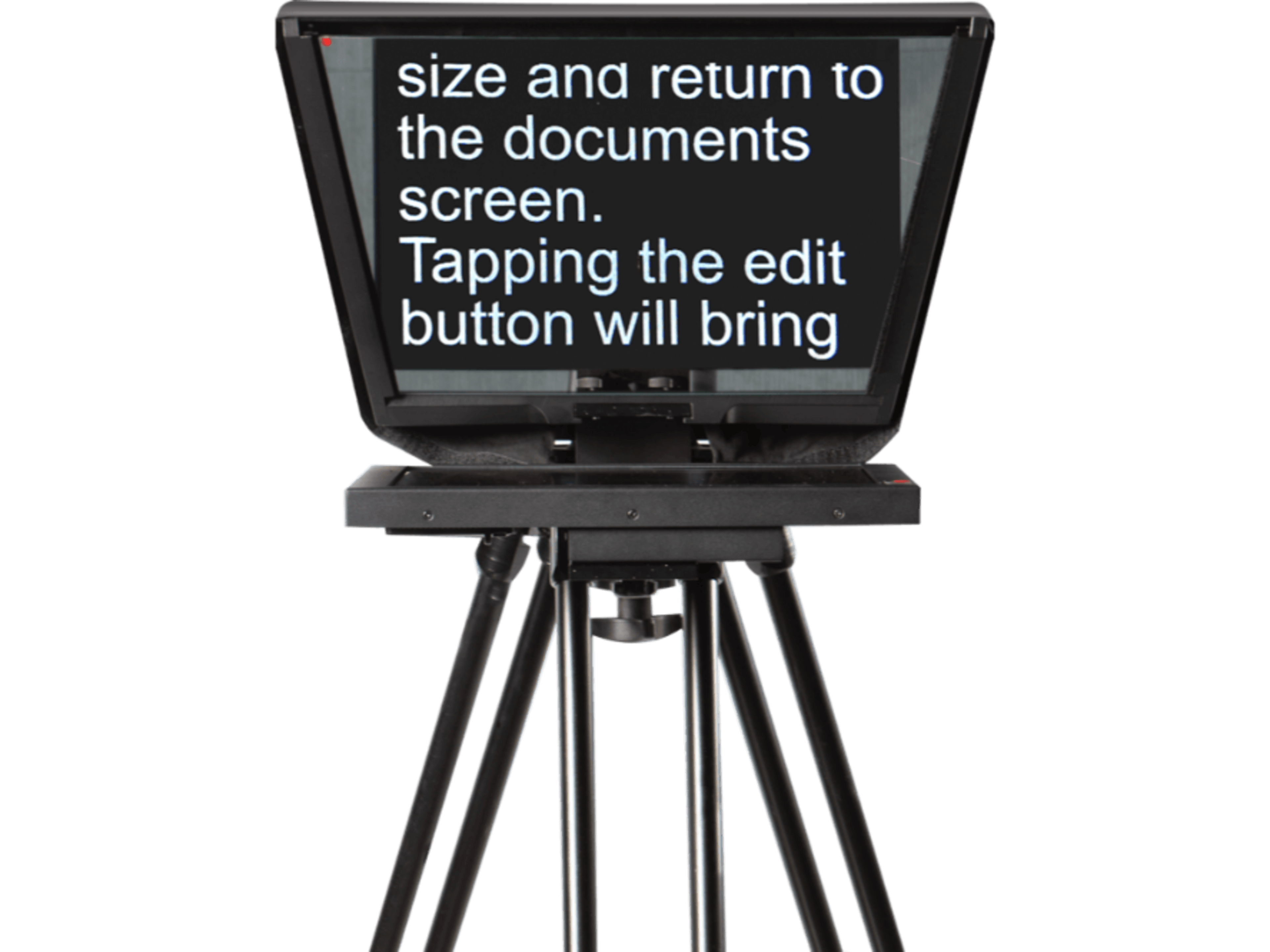 Teleprompter & Operator