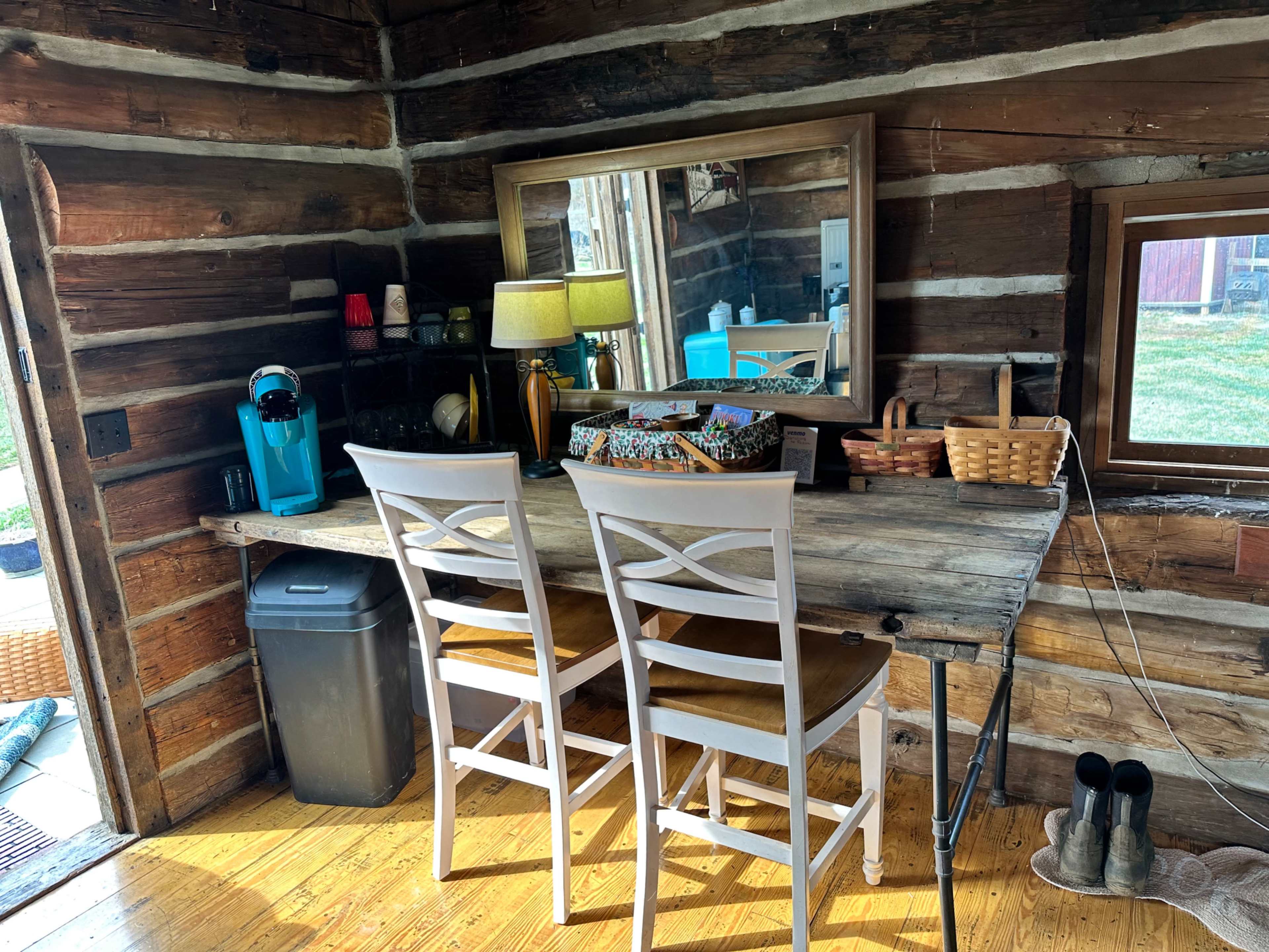 Cabin get-a-way on the farm Image in Springfield Township, Coopersburg, PA