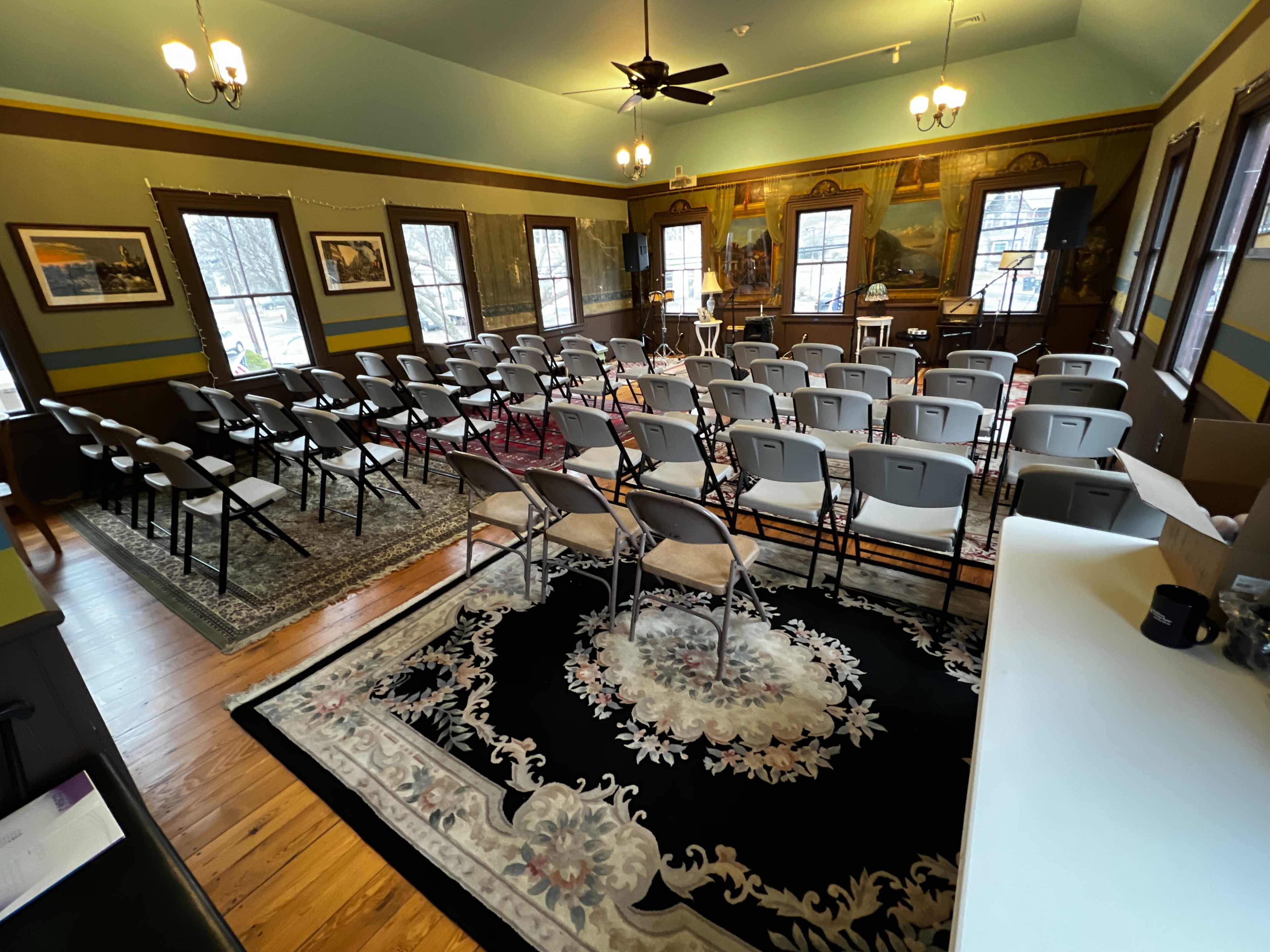 historic former town hall Image in Millis-Clicquot, MIllis, MA