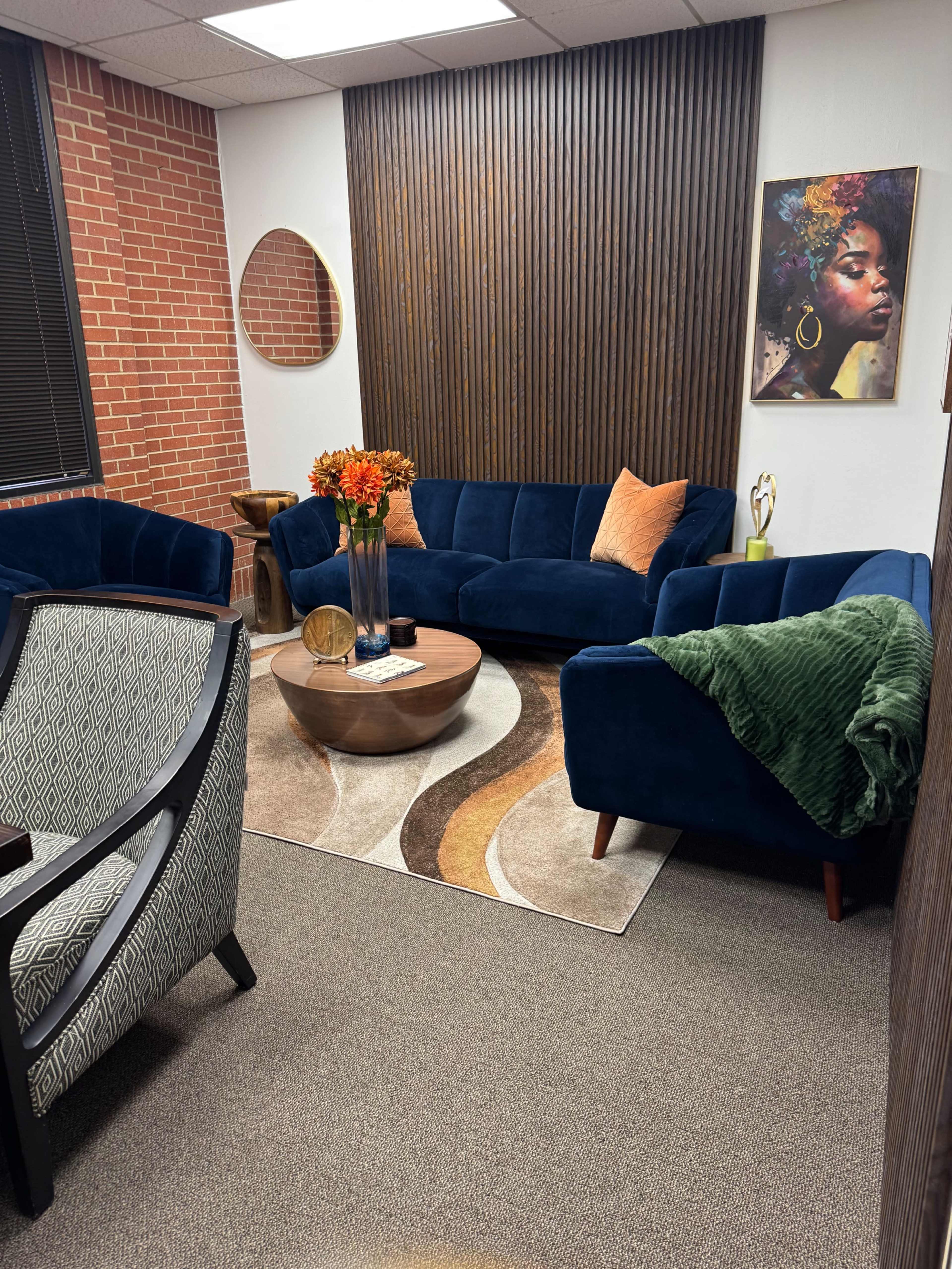 Modern Wellness Studio & Therapy Office | Meetings, Coaching, Filming & Content Creation Image in Las Colinas, Irving, TX