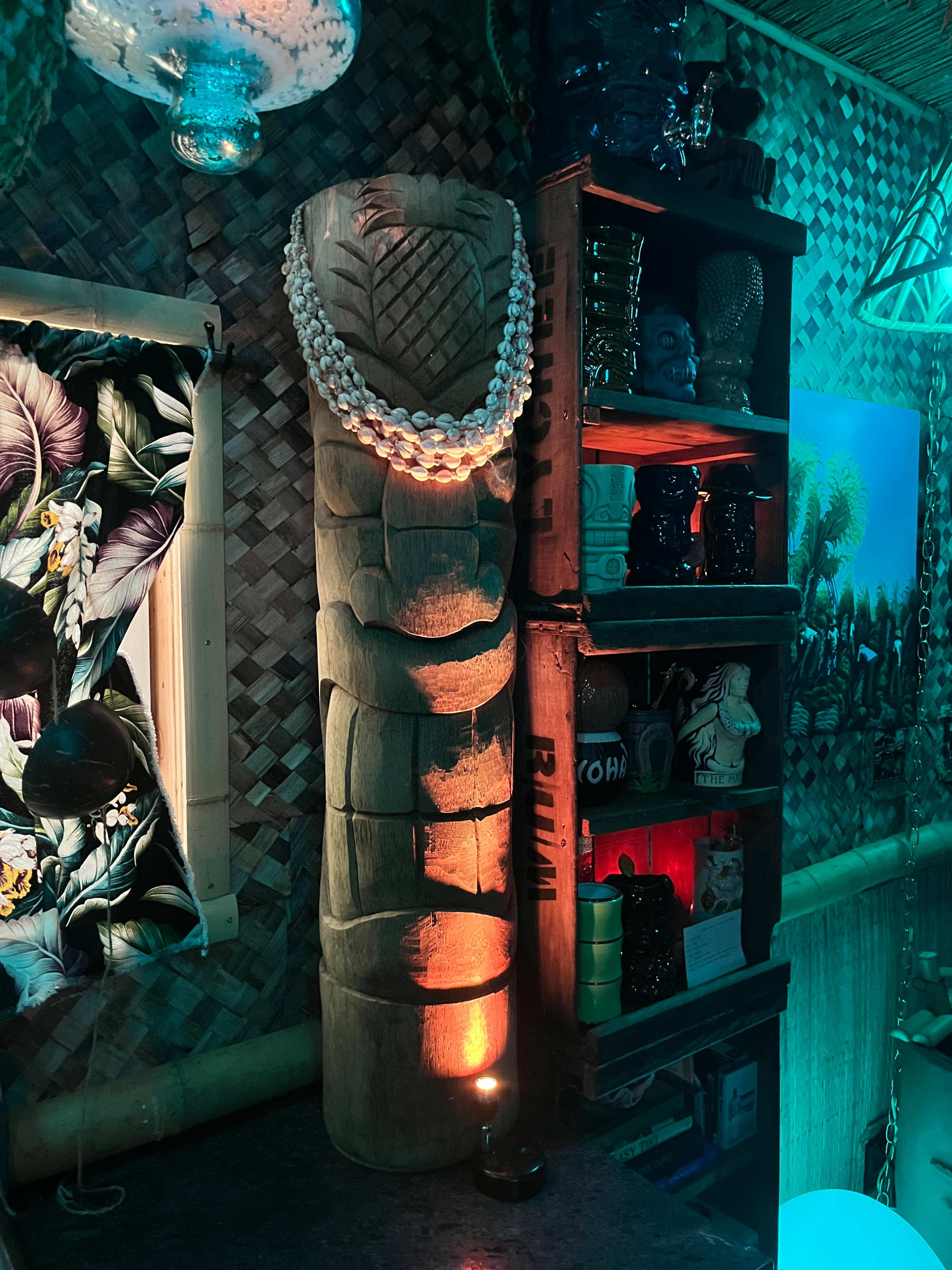 Private tiki bar with vintage vibe Image in Southeast Portland, Portland, OR