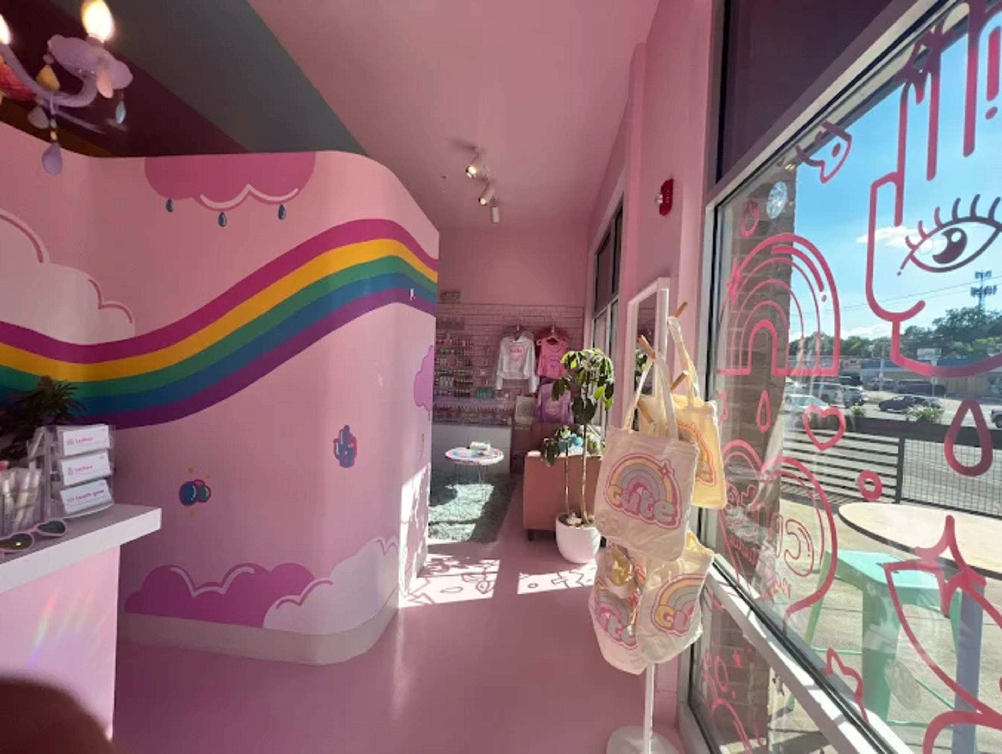 Chic Pink Salon Studio on South Congress Image in St. Edwards, Austin, TX