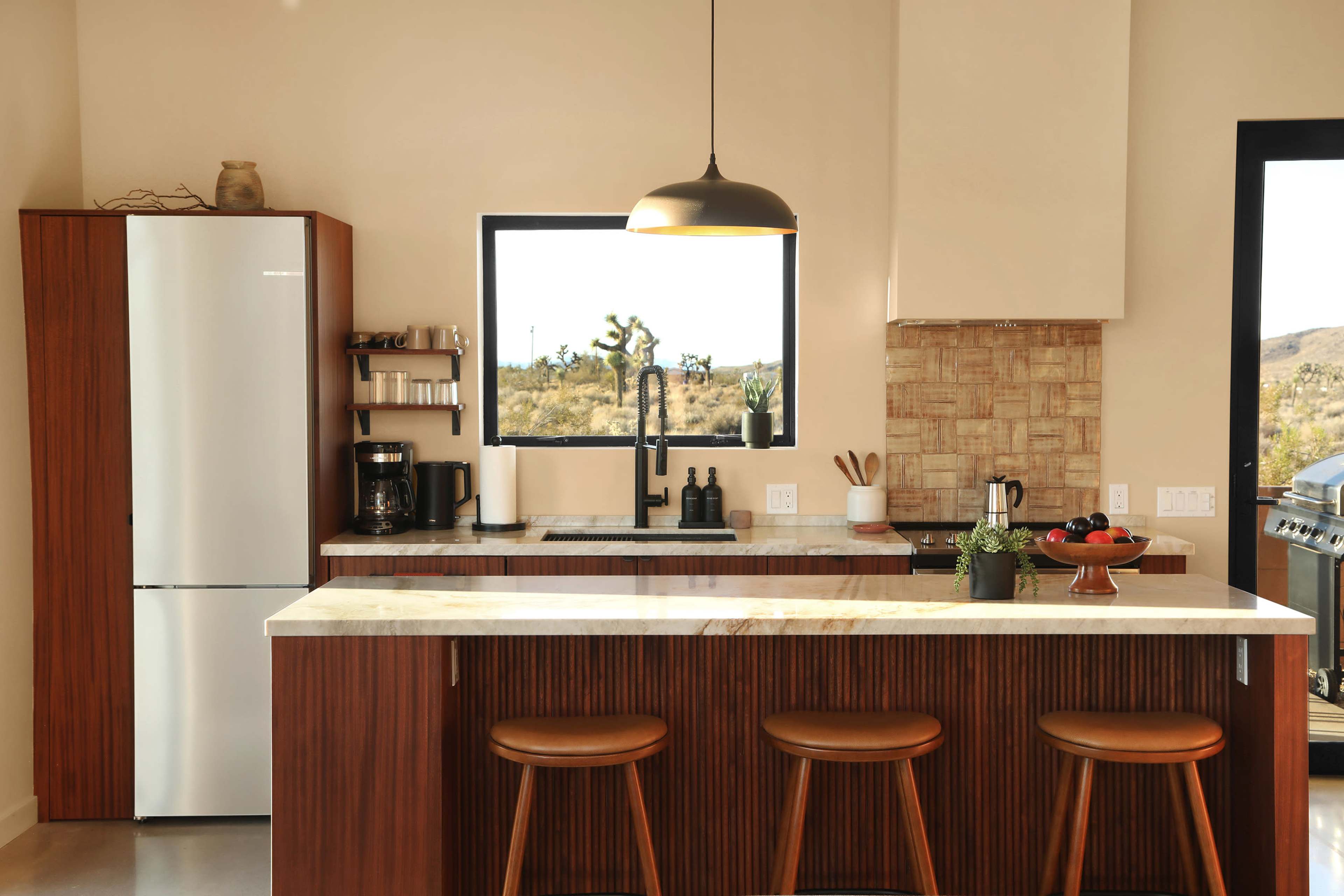 Modern Desert House + Landscape Image in , Yucca Valley, CA