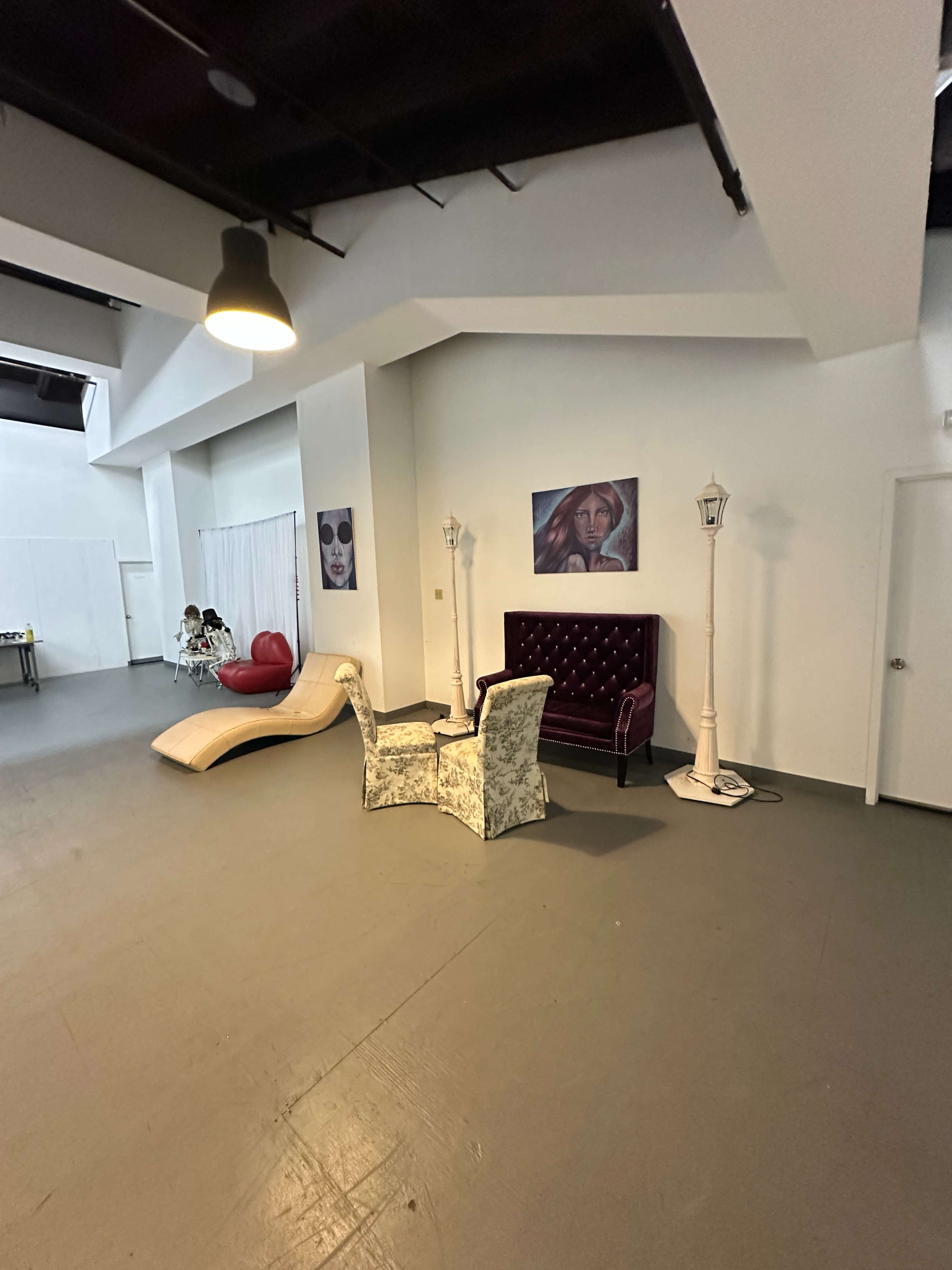 3000 sq ft Studio/Event space with cathedral ceilings. Image in Weehawken Township, Weehawken Township, NJ
