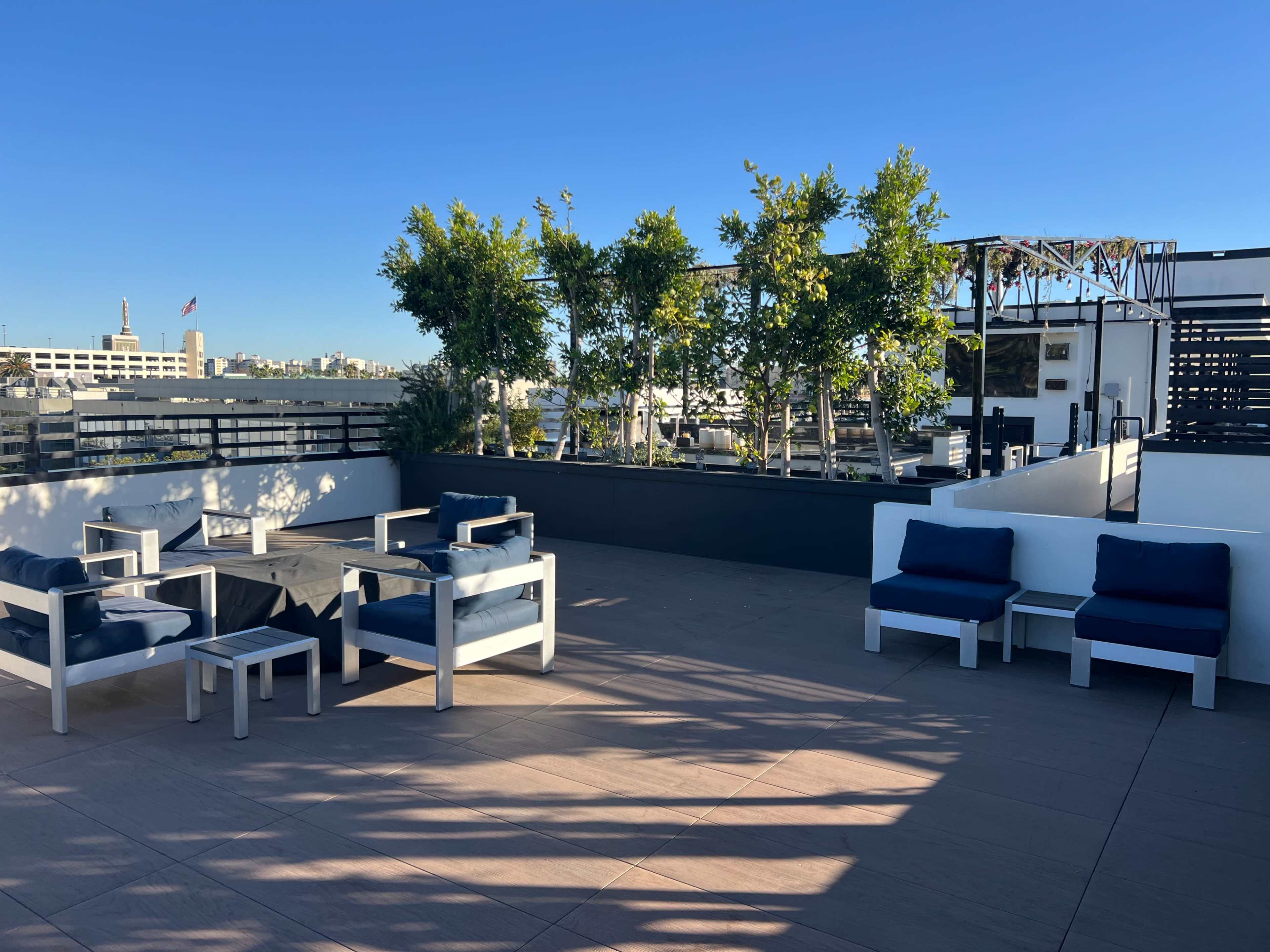Urban Rooftop Oasis with Stunning City Views Image in Central LA, Los Angeles, CA