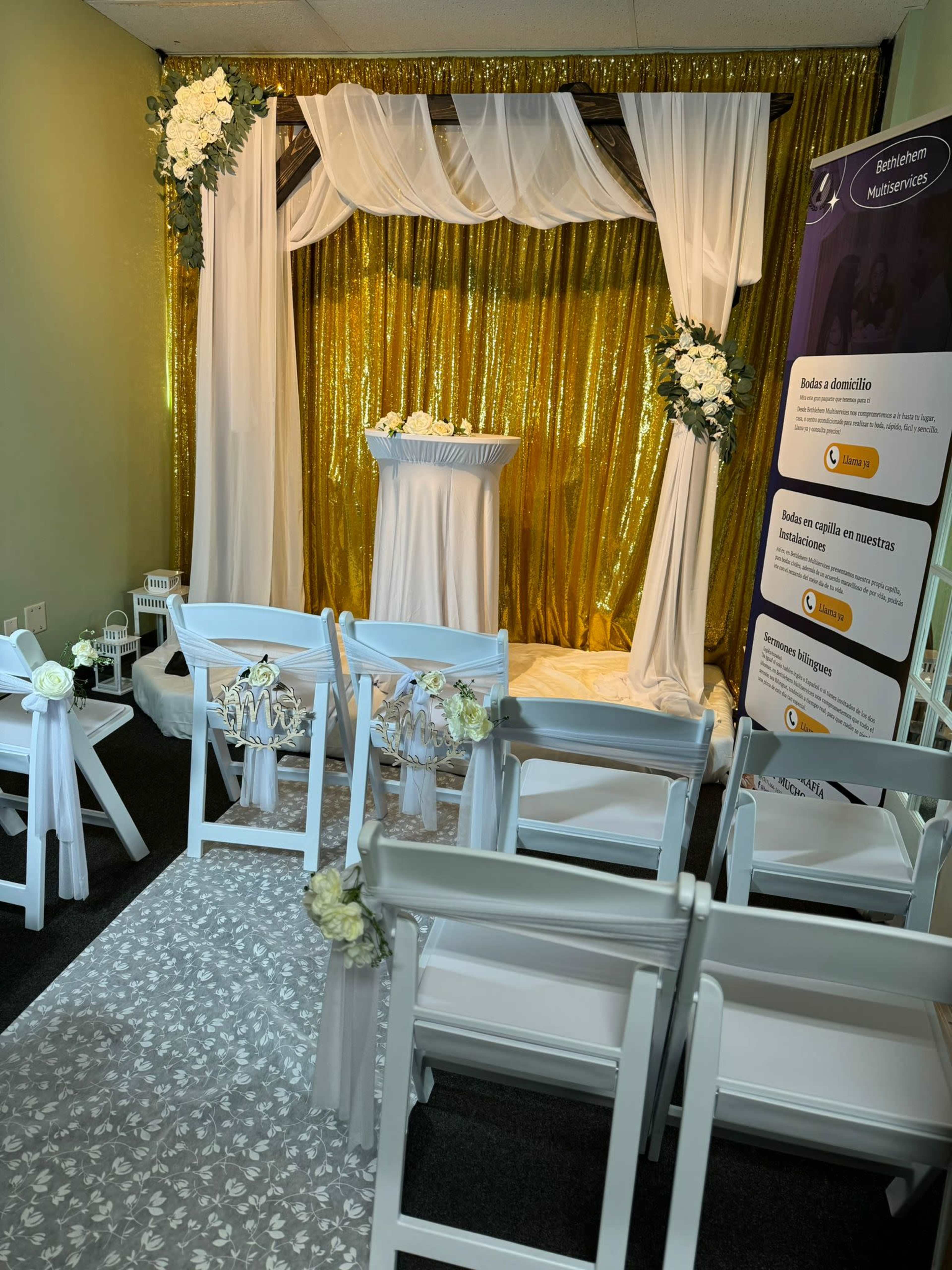 Private Wedding Chapel Image in Stout Field, Indianapolis, IN
