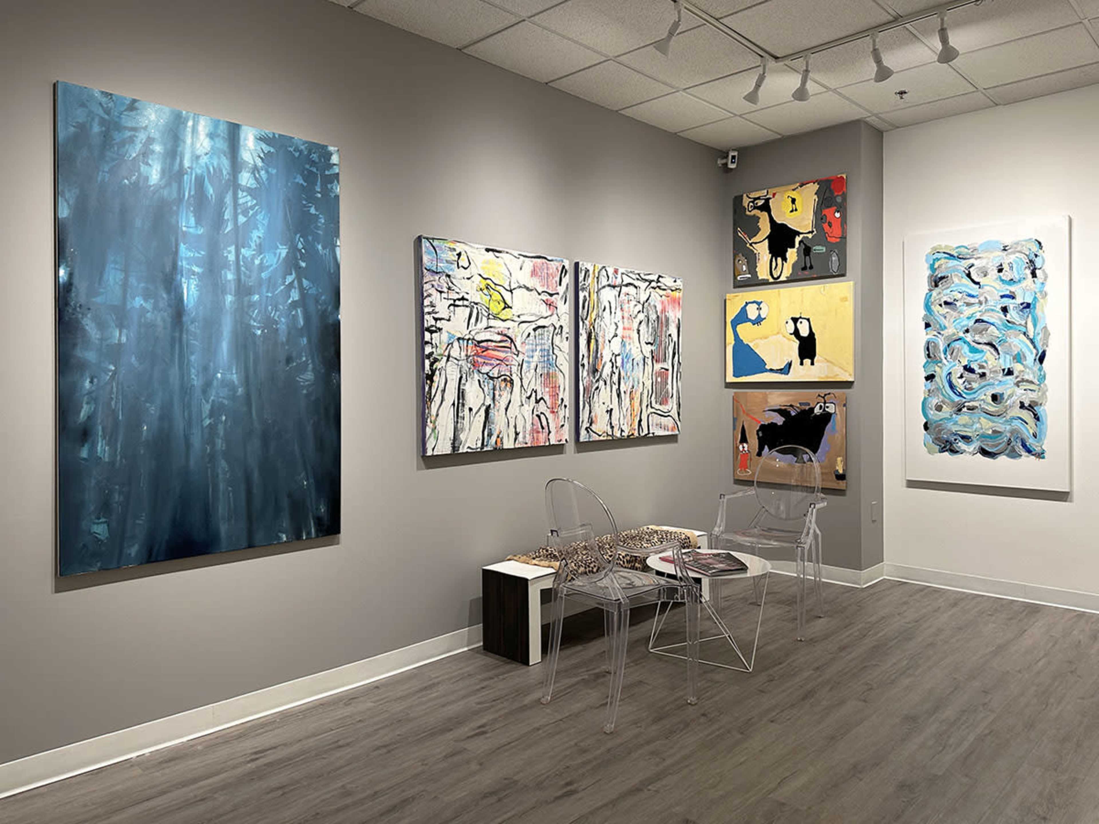 You've found it!  A Beautiful 2400sqft Premier Art Gallery in Hoboken NJ - Street Level with Parking! Image in Hoboken, Hoboken, NJ