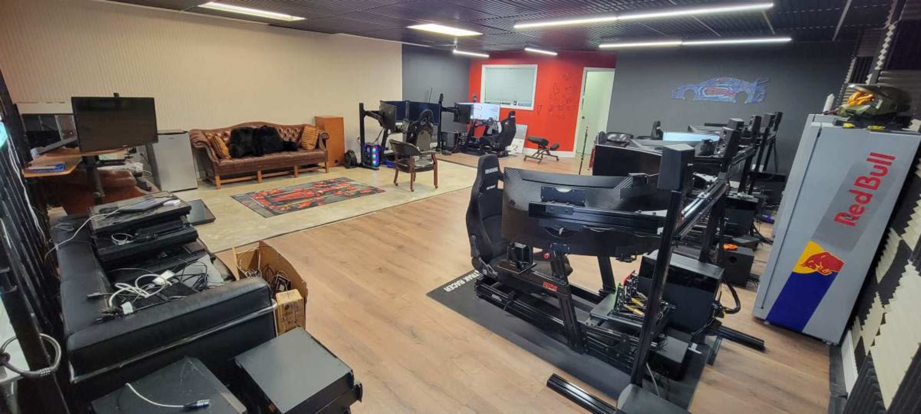 Simulation racing lounge and E sports studio Image in Bull Run, Manassas, VA