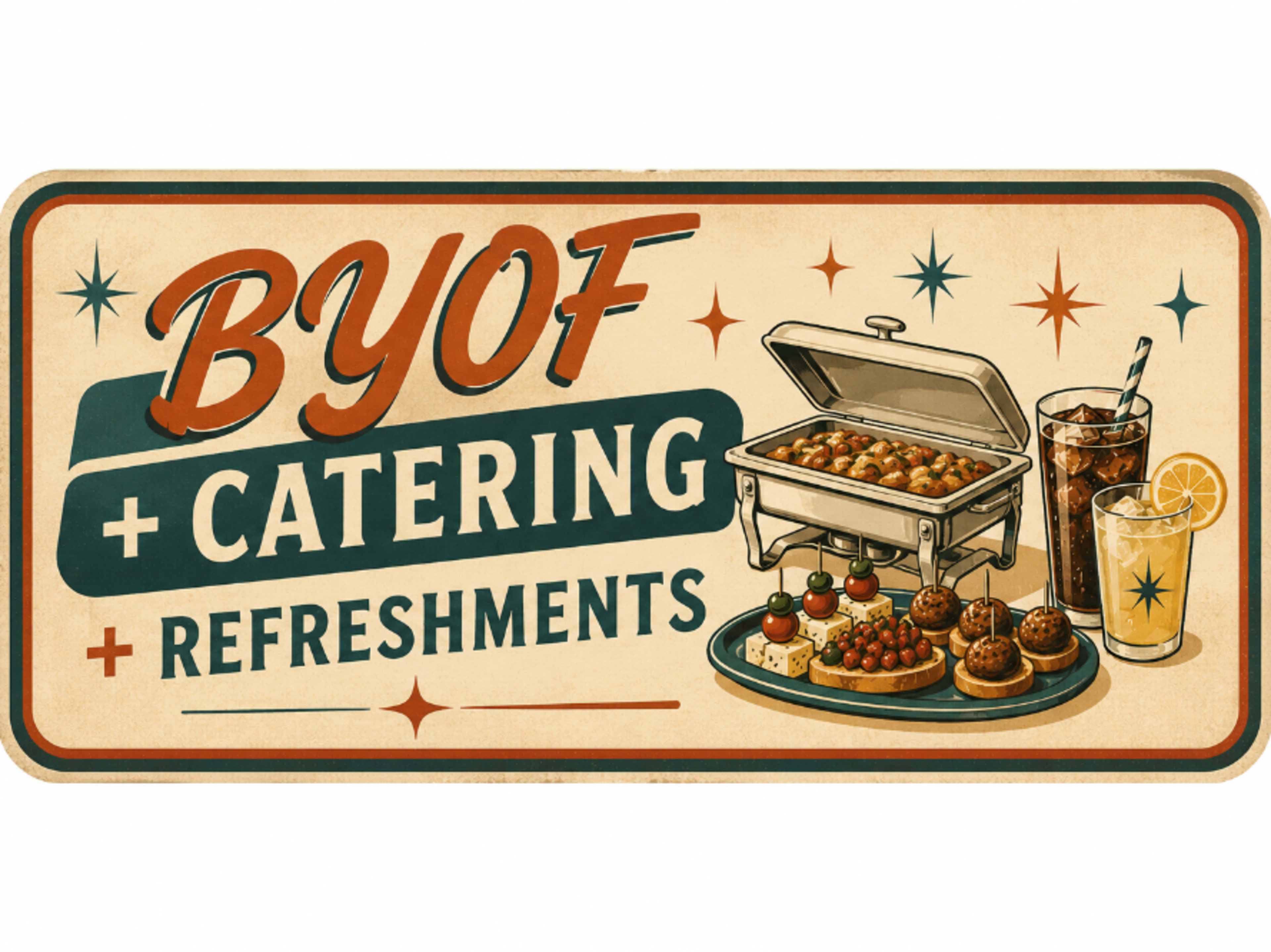 Chill Vibes Bundle (BYOF/Catering + Refreshments)