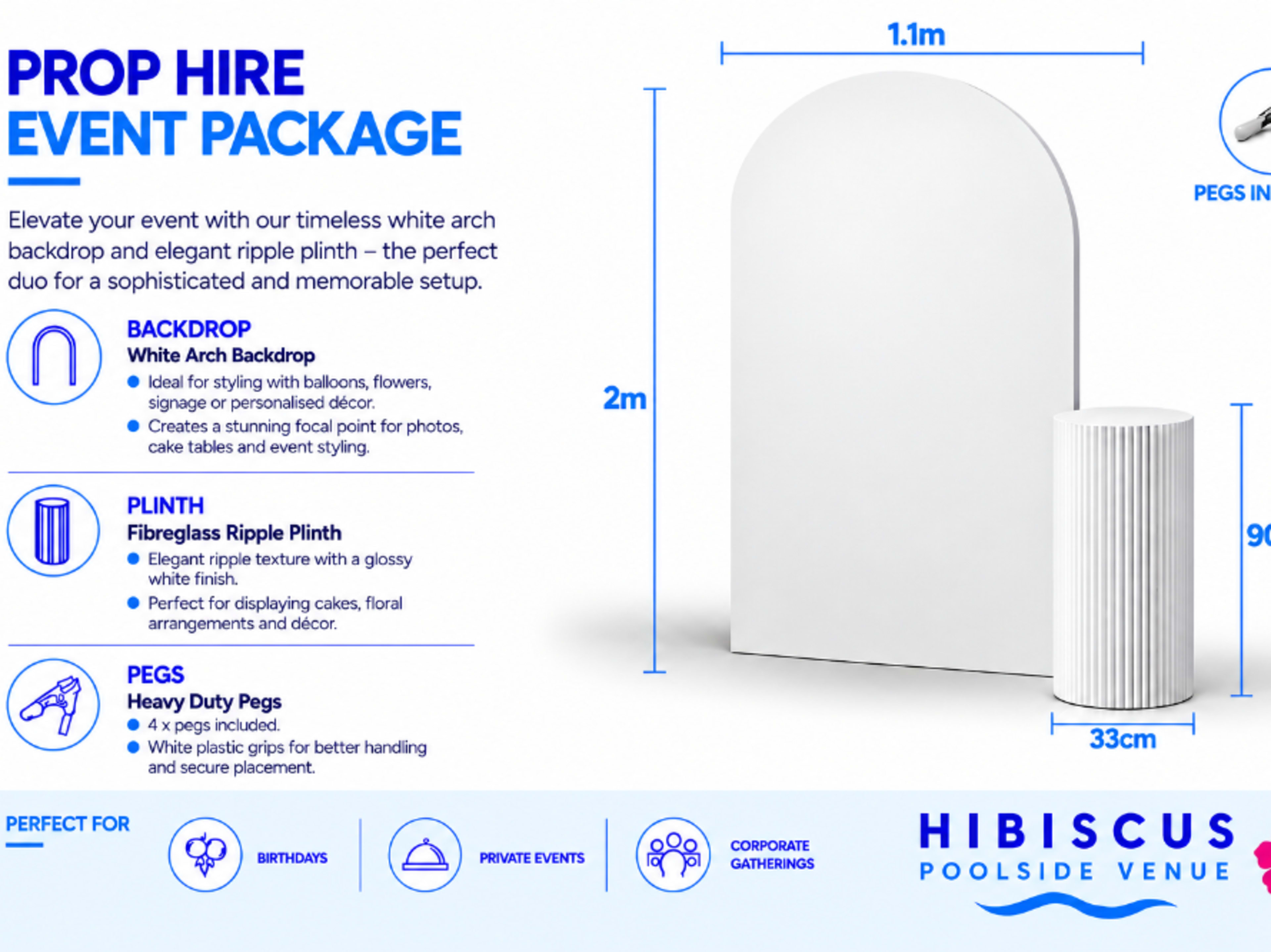 Prop Hire Event Package