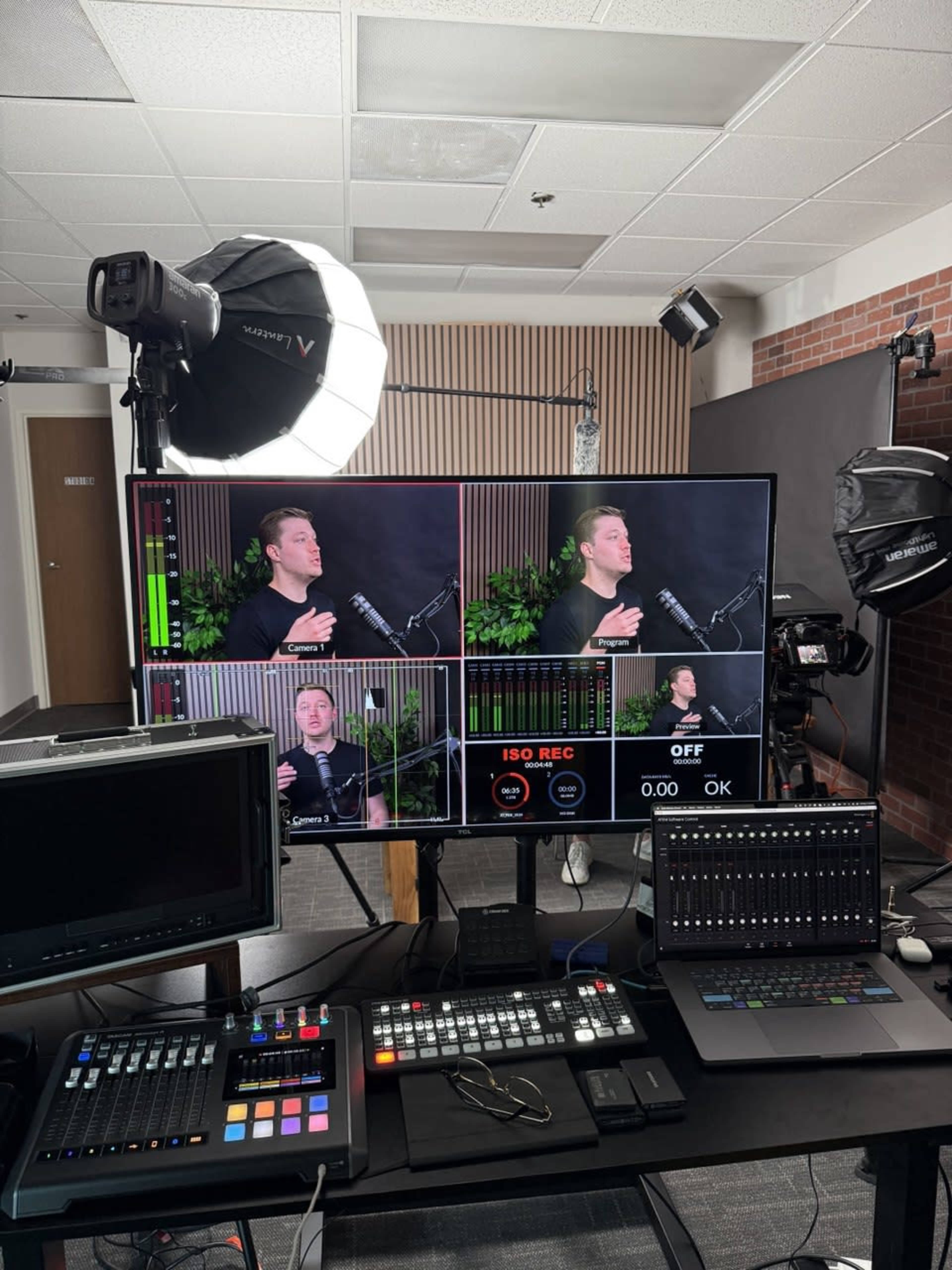 Video Podcast and Content Studio | Production Packages |  Solo - Multi-Cam + Pro Audio  Packages  please ad at Add-Ons Image in Irvine Technology Center, Irvine, CA