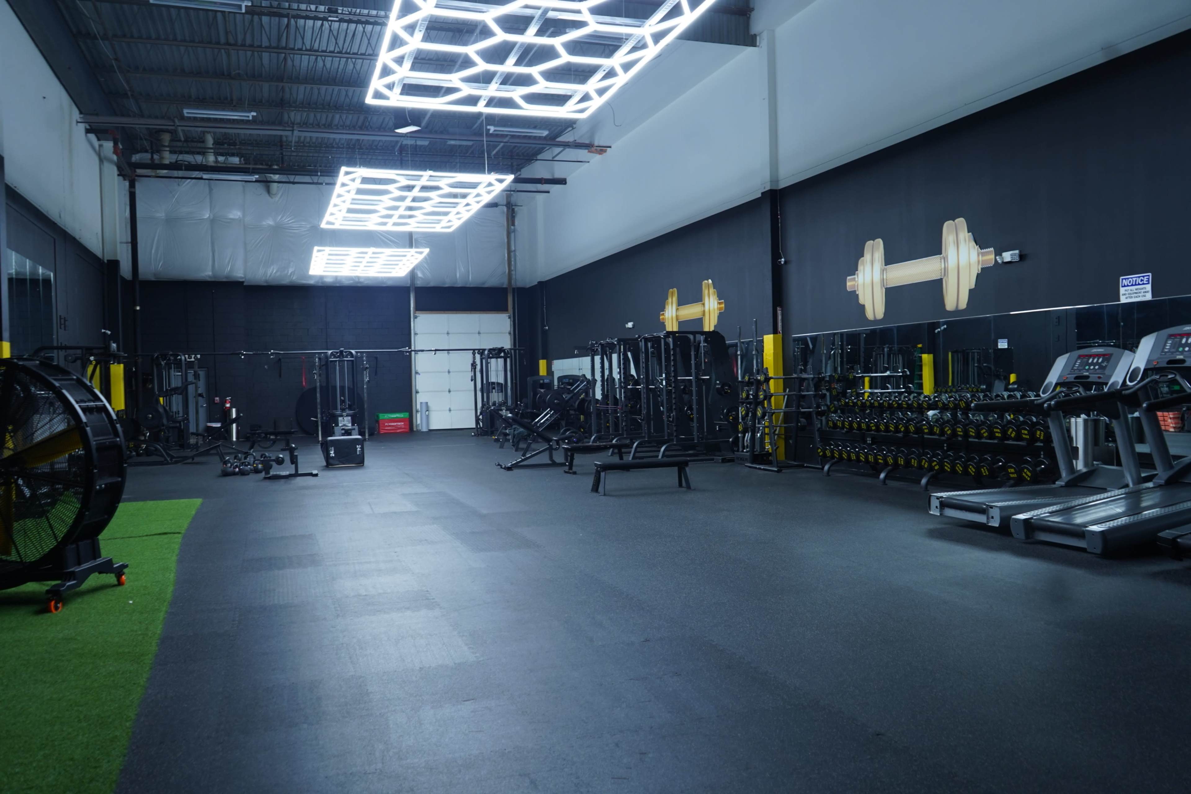 Spaciously Open Floor Fitness Studio Image in Hanover, Hanover, MD