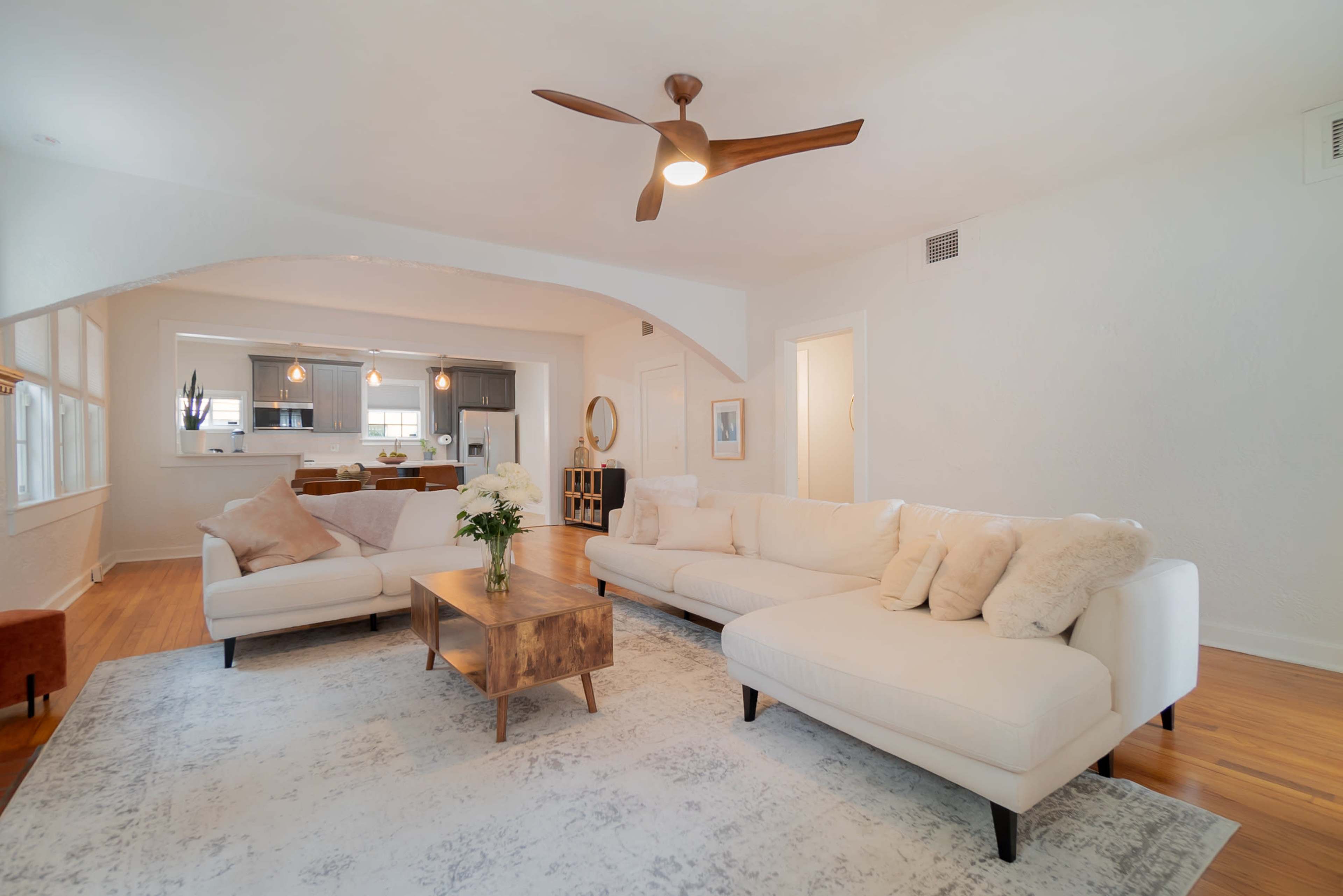 Spacious Historic Event Space within a Newly Renovated Spanish-Style House Image in Southside, West Palm Beach, FL
