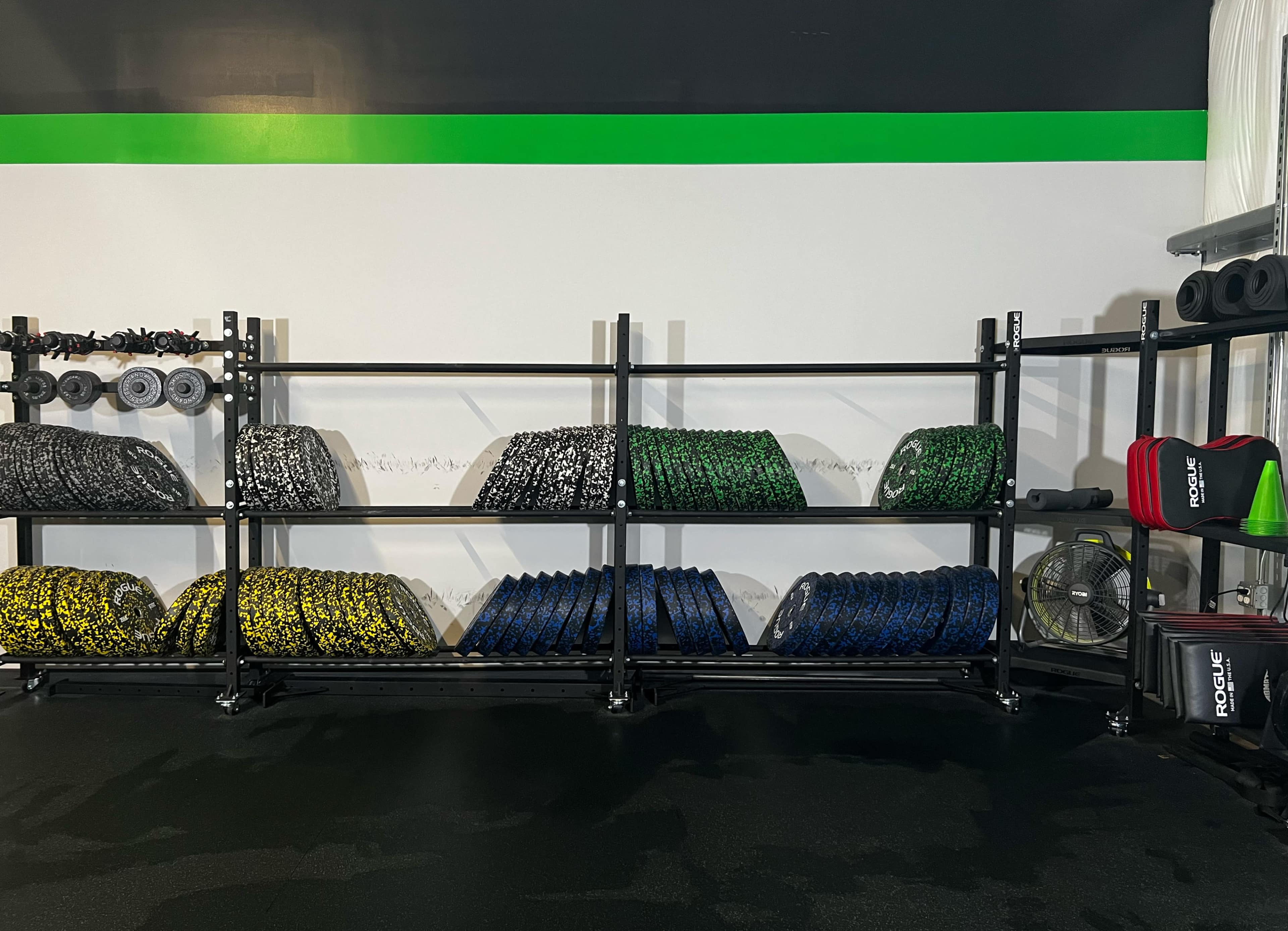 Clean and Organized CrossFit gym with Ample Space Image in Youngsville, Youngsville, NC