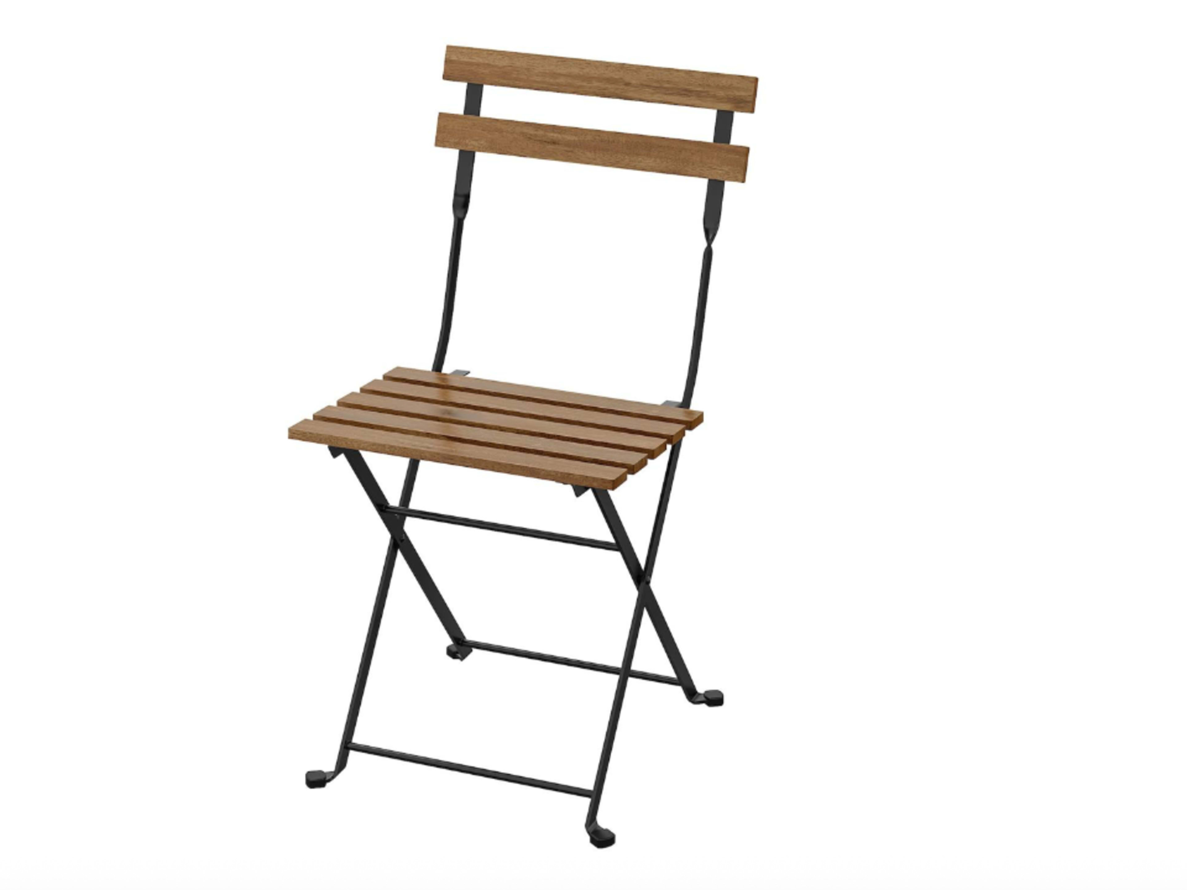 Wooden & Metal Folding Chair