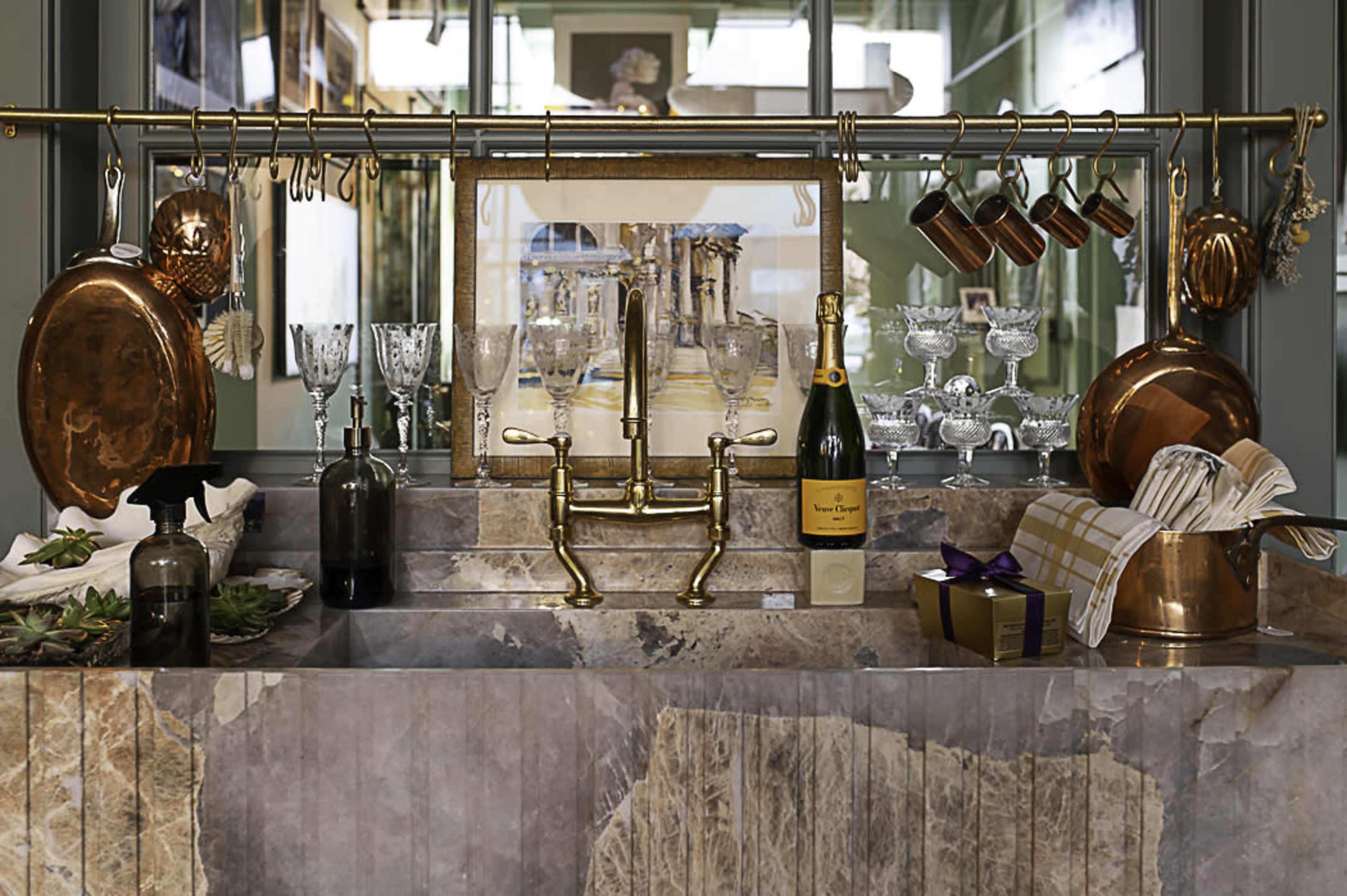 the garden room blooms with curated opulence. Image in Evanston, Evanston, IL