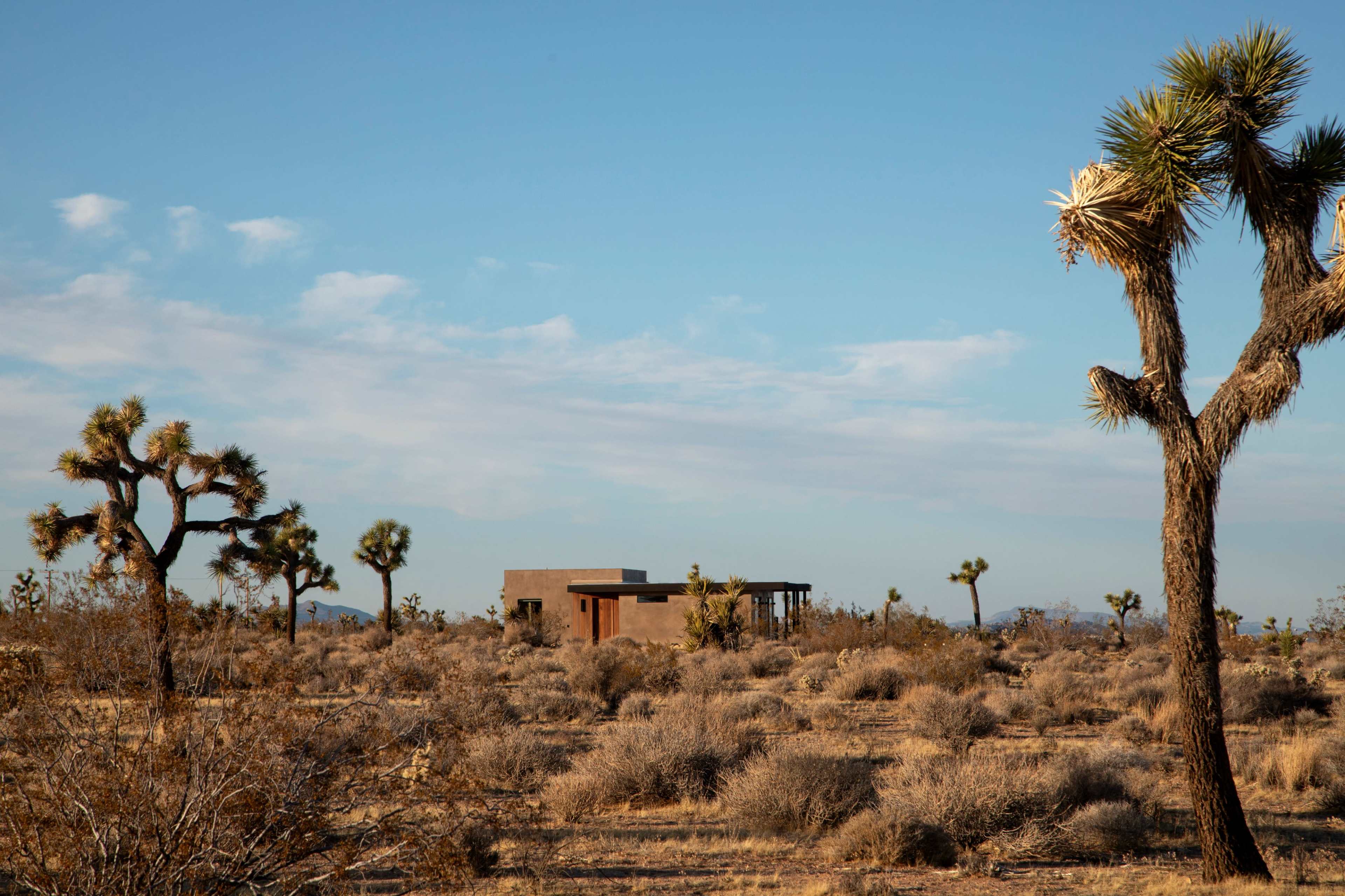 Modern Desert House + Landscape Image in , Yucca Valley, CA