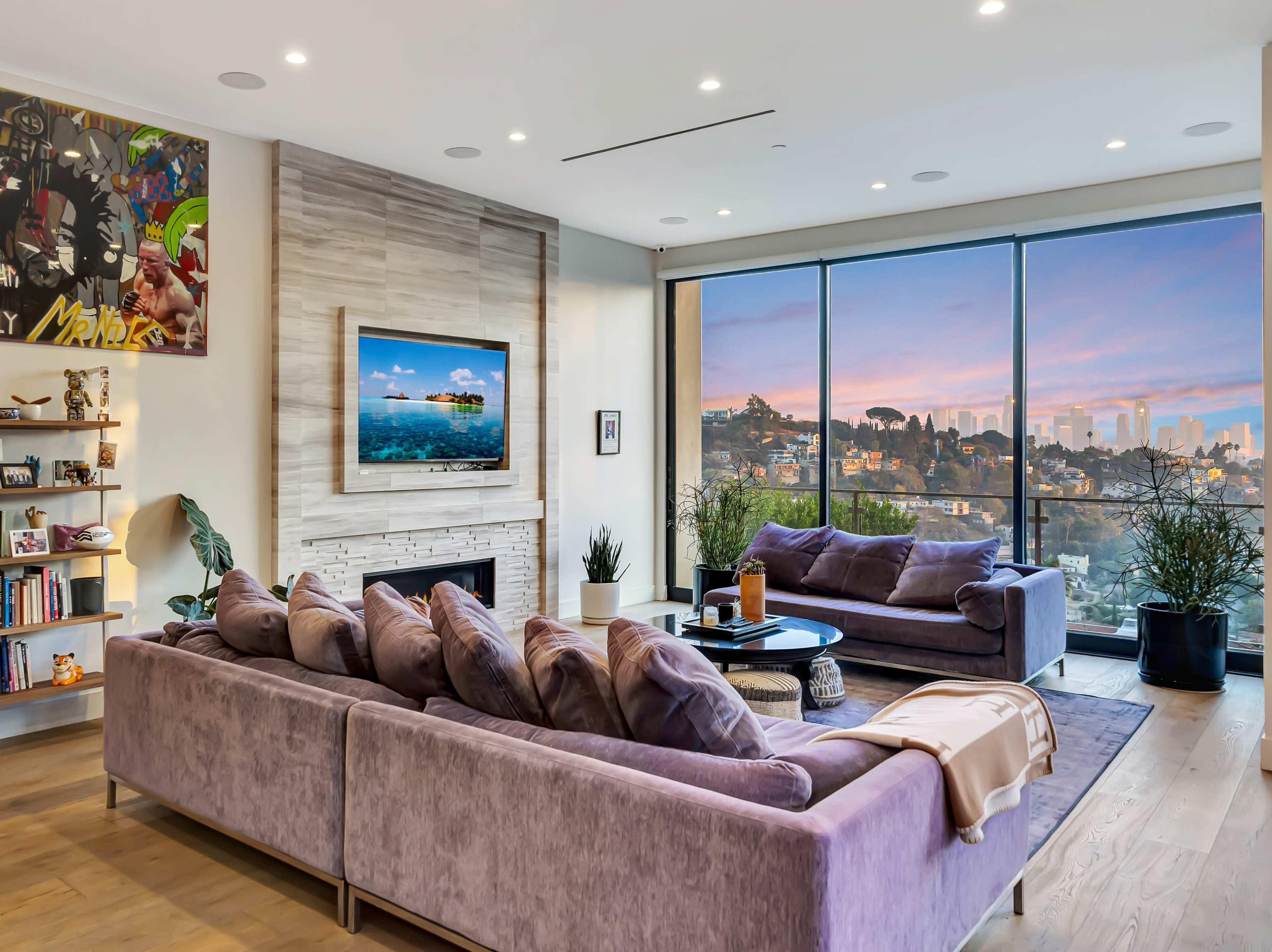 Luxury 4-Story Hollywood Hills Mansion w/ Breathtaking Downtown Skyline Views Image in Silver Lake, Los Angeles, CA