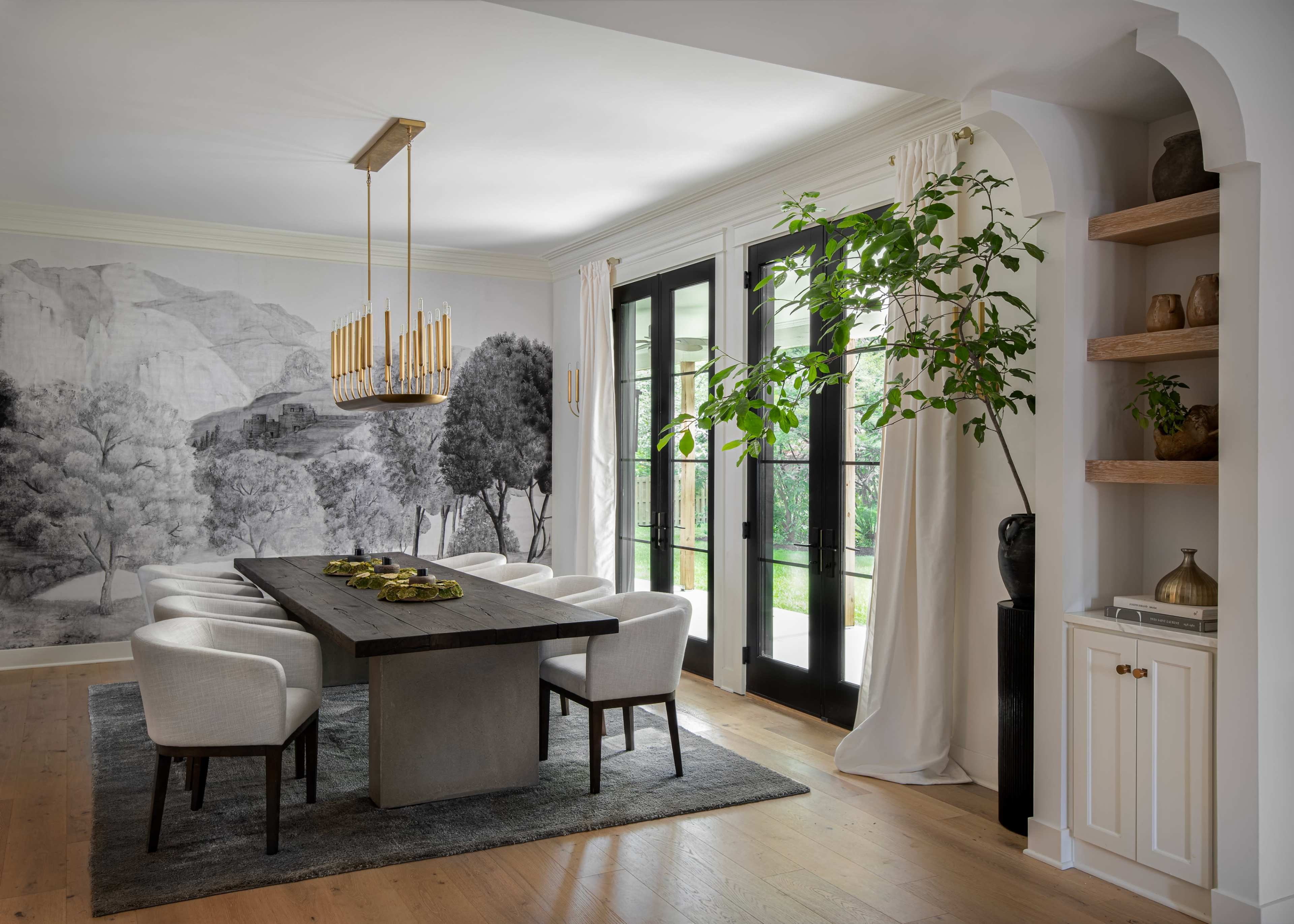 Luxury, modern European home Image in Town & Country Estates, Prairie Village, KS