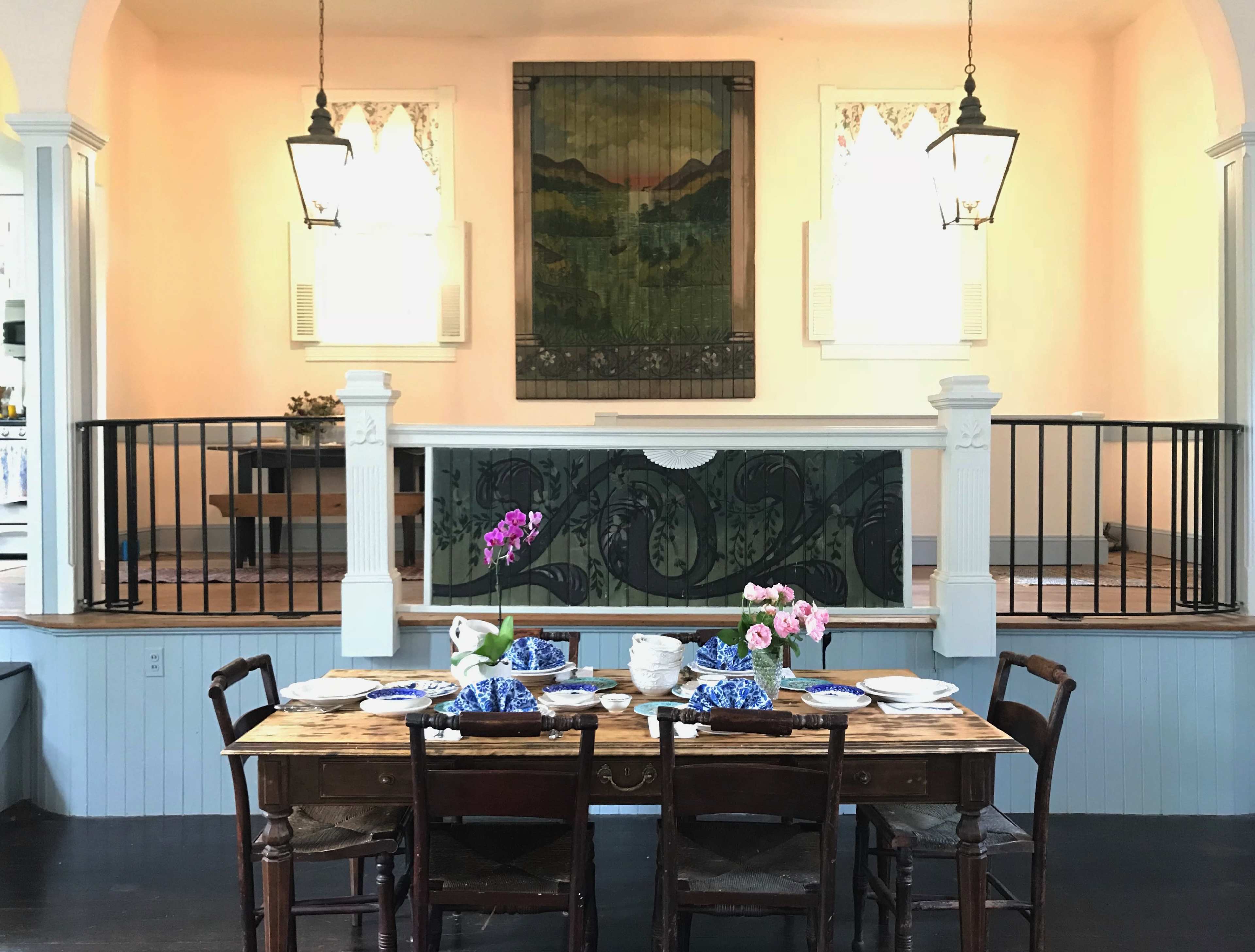 Church-like historic home with great room cathedral ceilings and stage near picturesque Gwynn Falls Image in Dickeyville, Gwynn Oaks, MD