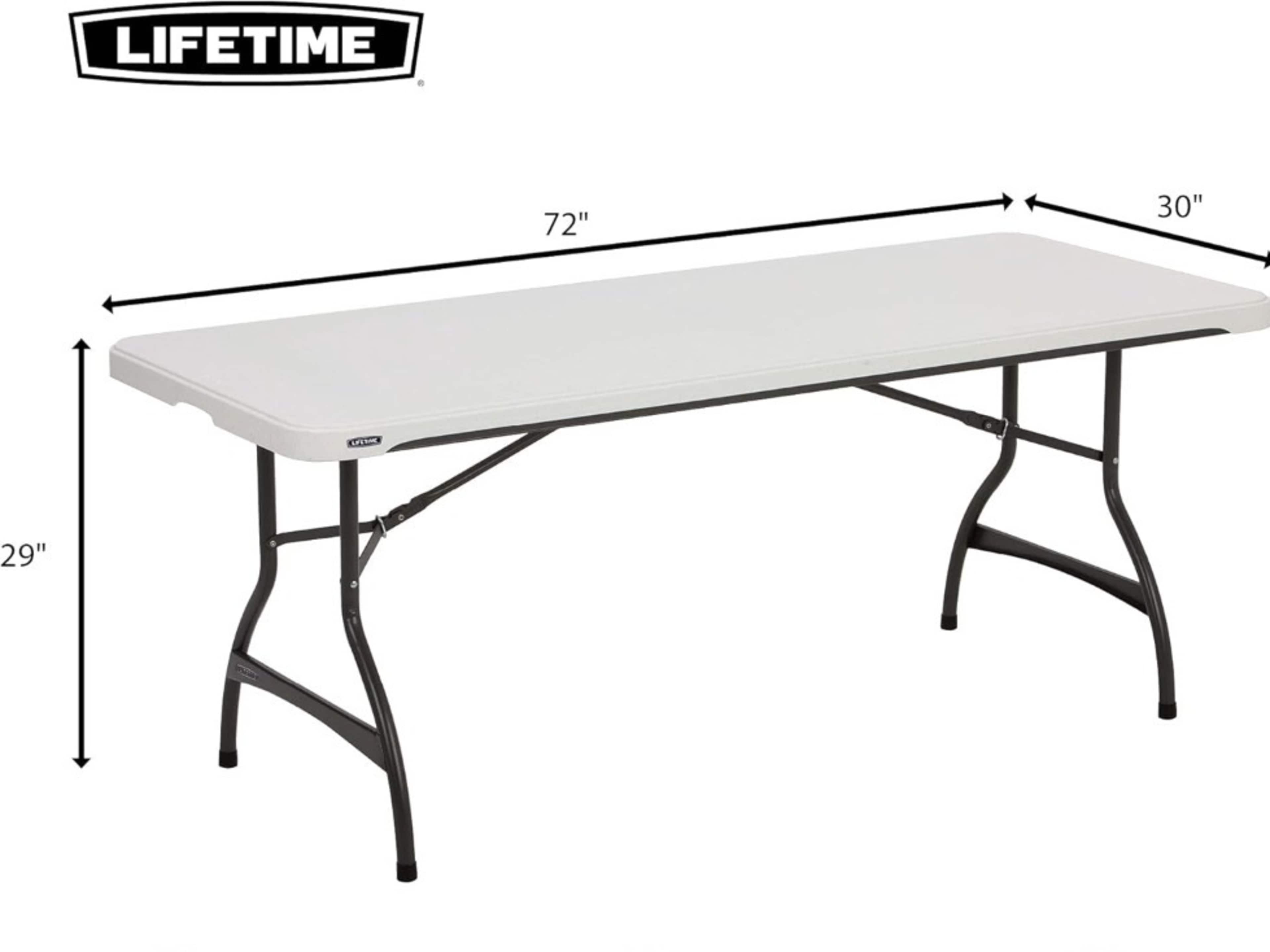 6 foot folding table
