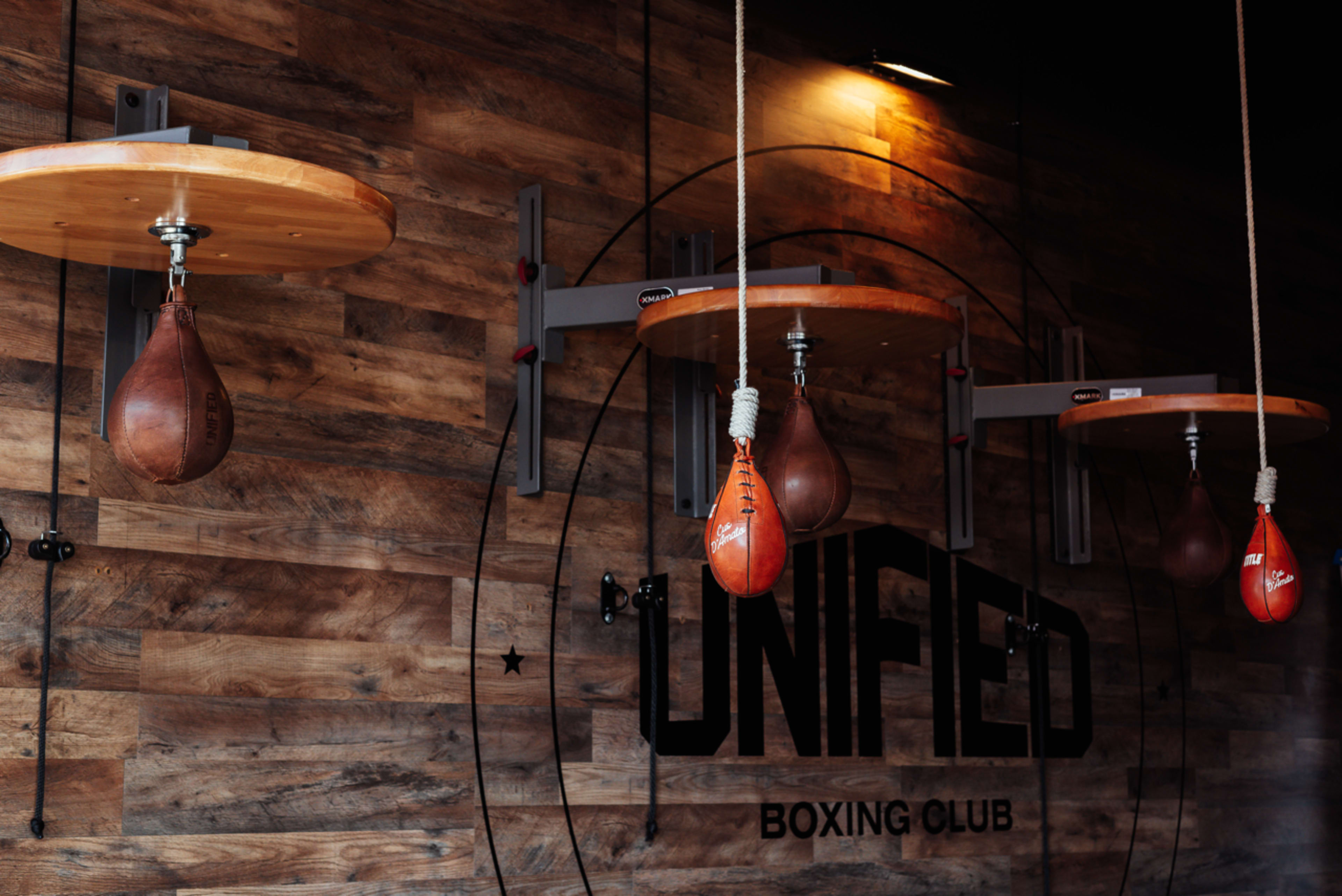 Modern Vintage Industrial Boutique Boxing Gym in Hollywood Image in Hollywood, Los Angeles, CA