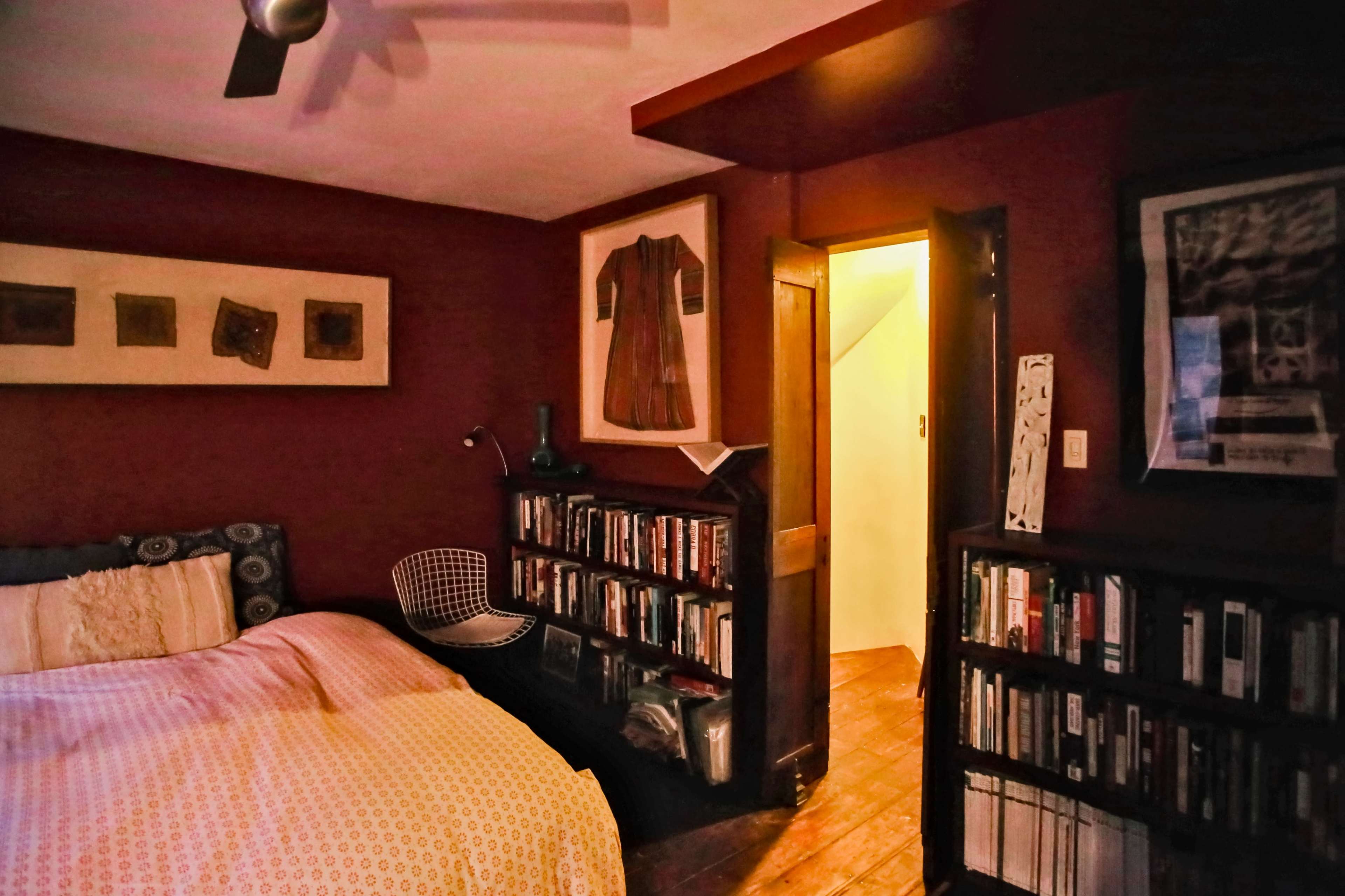 Vintage Townhouse with Spiral Stairs and Library Image in Greenwich Village, New York, NY