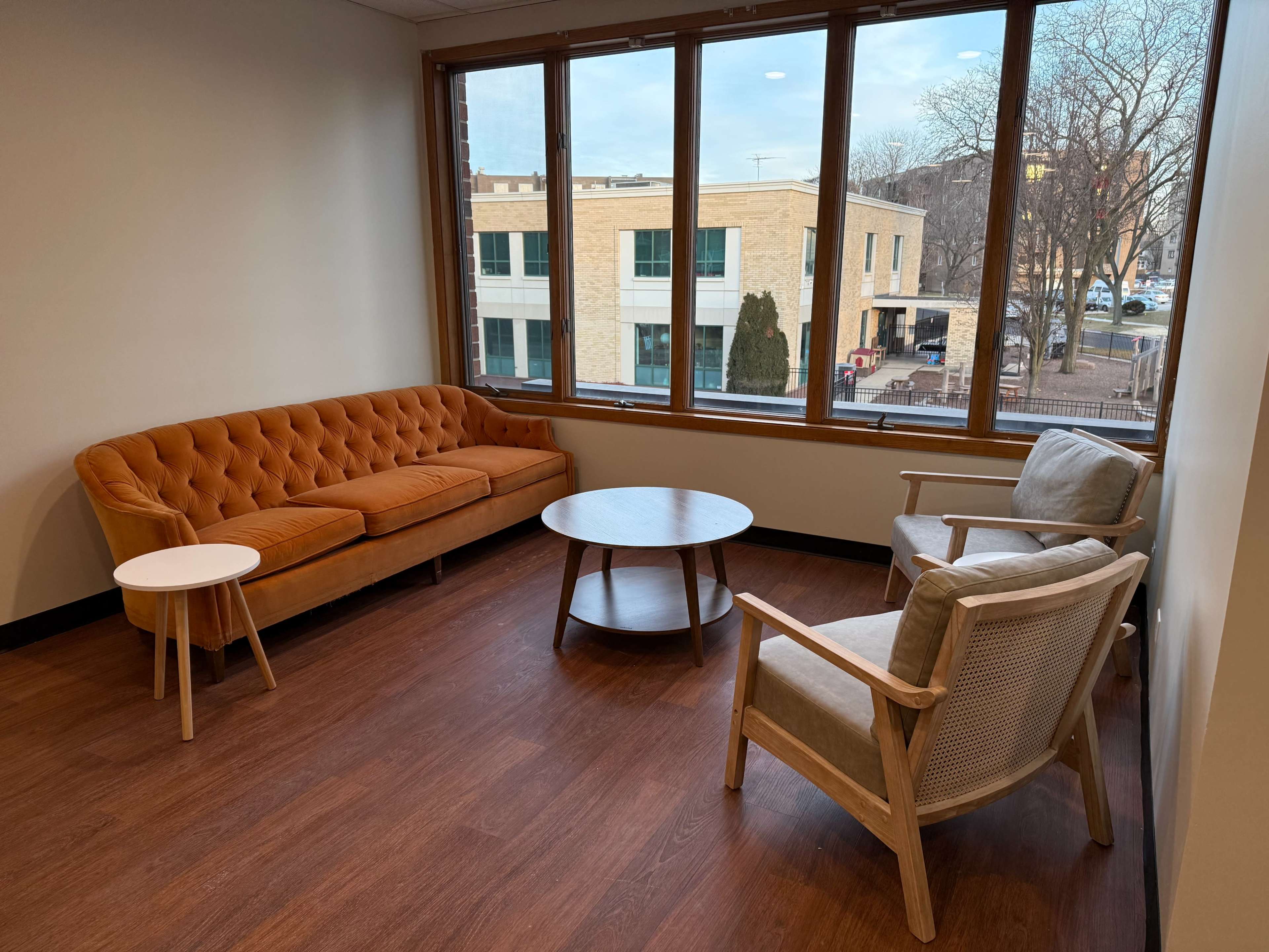 Modern Office Space with Open Floor Plan and Chic Design Image in Maine Township, Des Plaines, IL