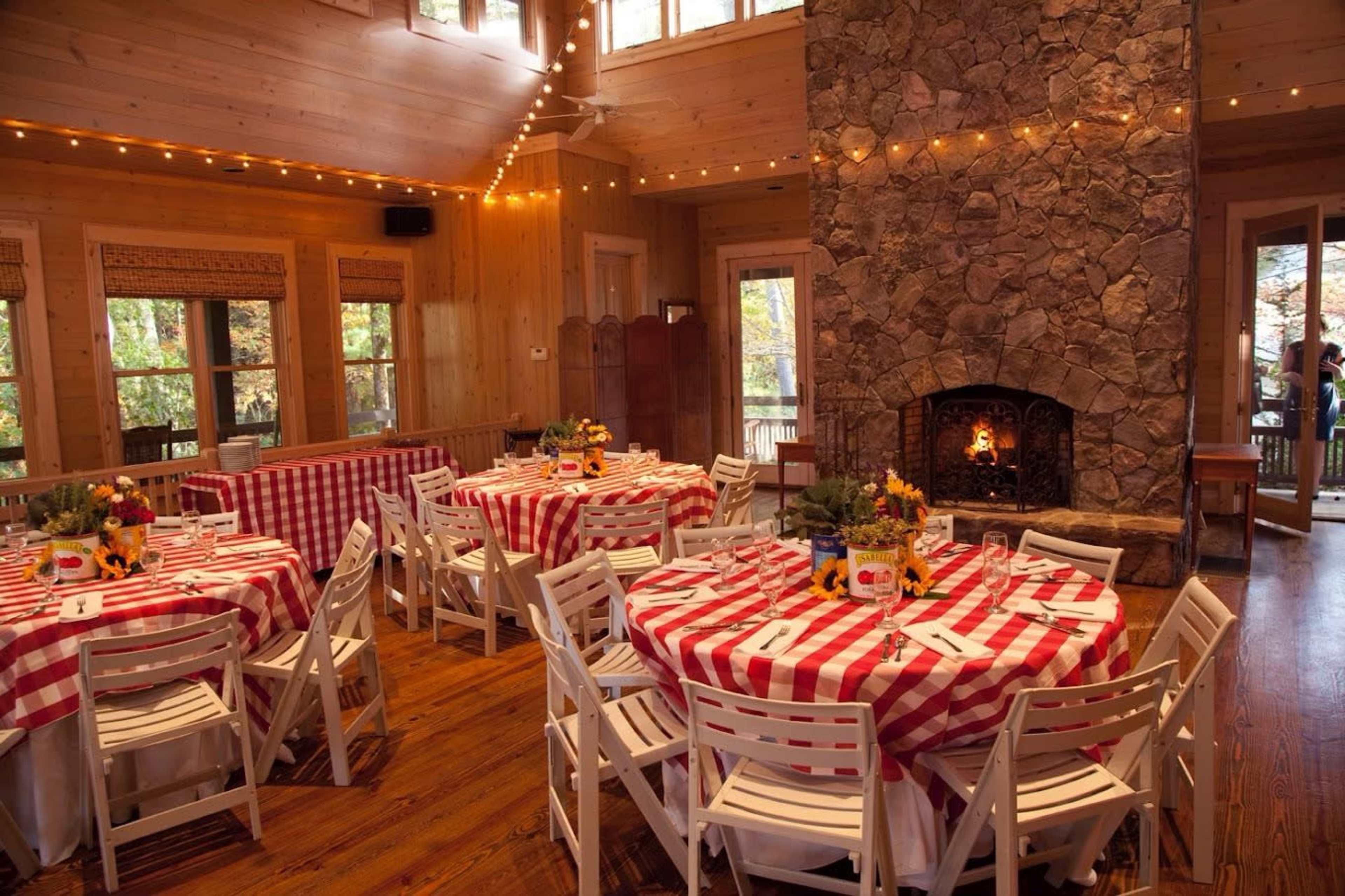 Picturesque event venue nestled in the wooded North Georgia Mountains Image in , Tiger, GA
