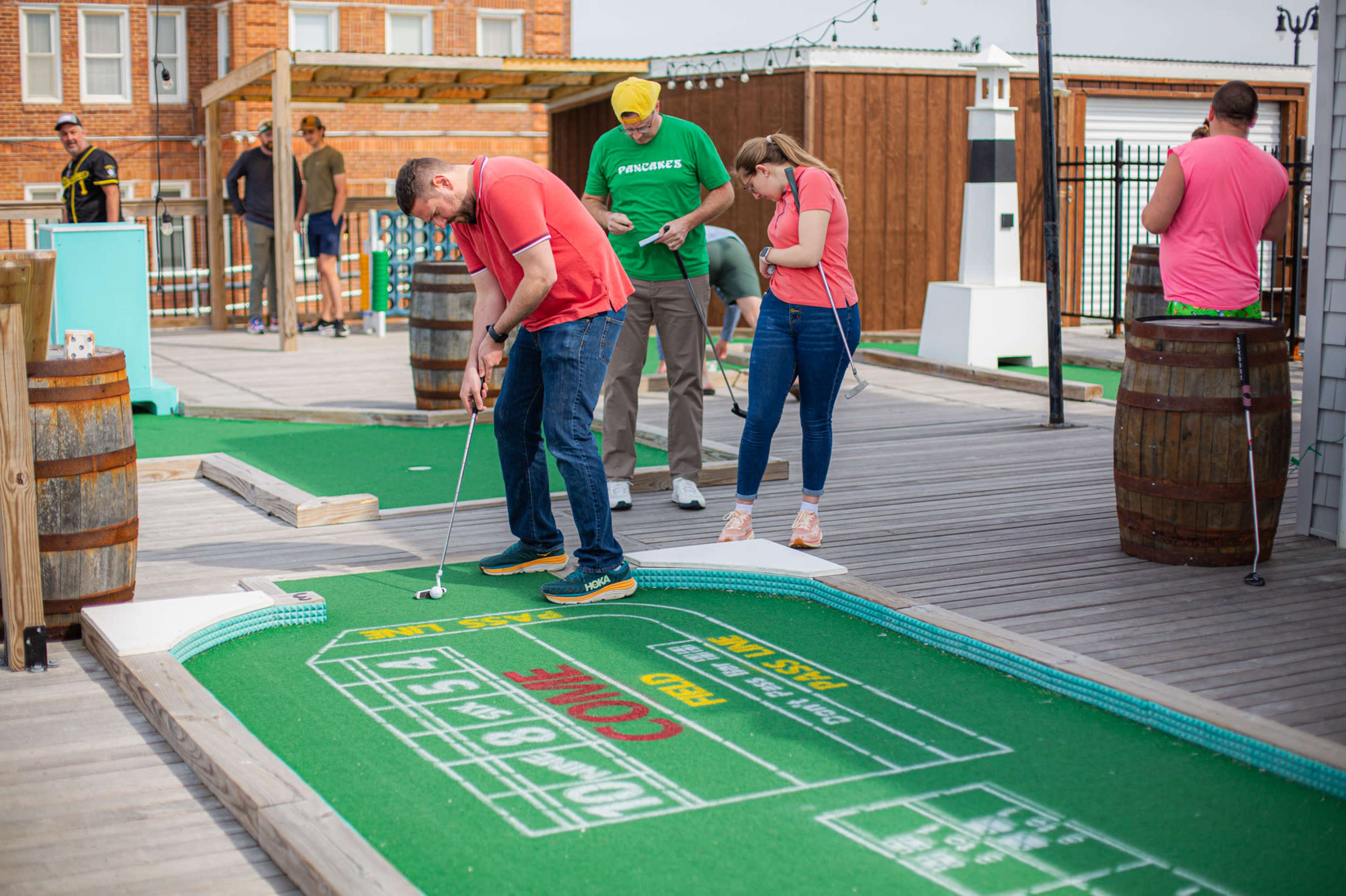 boardwalk deck and mini golf course Image in Atlantic City, Atlantic City, NJ