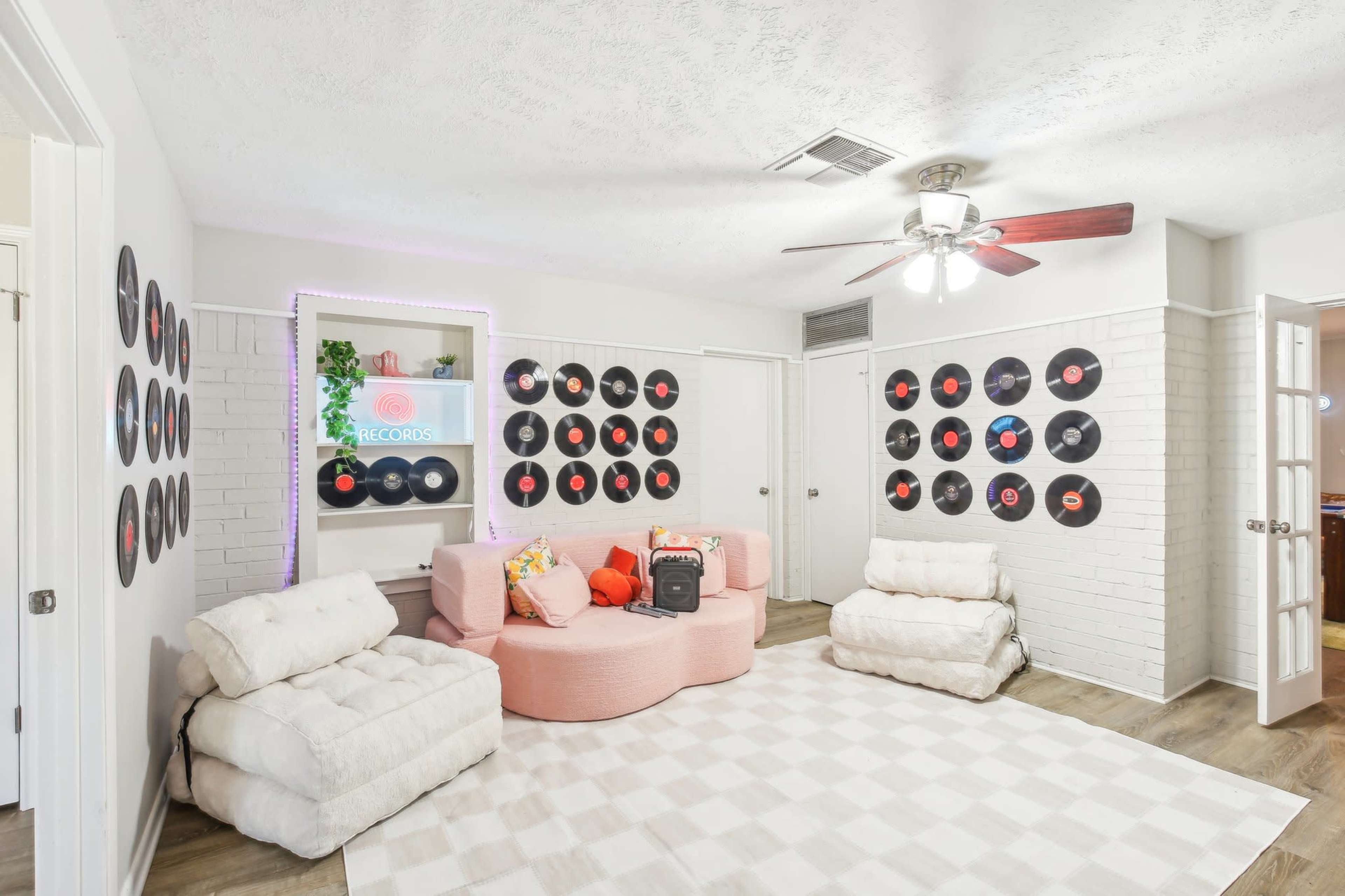 Karaoke House with Firepit in Backyard Image in Bee Creek, College Station, TX