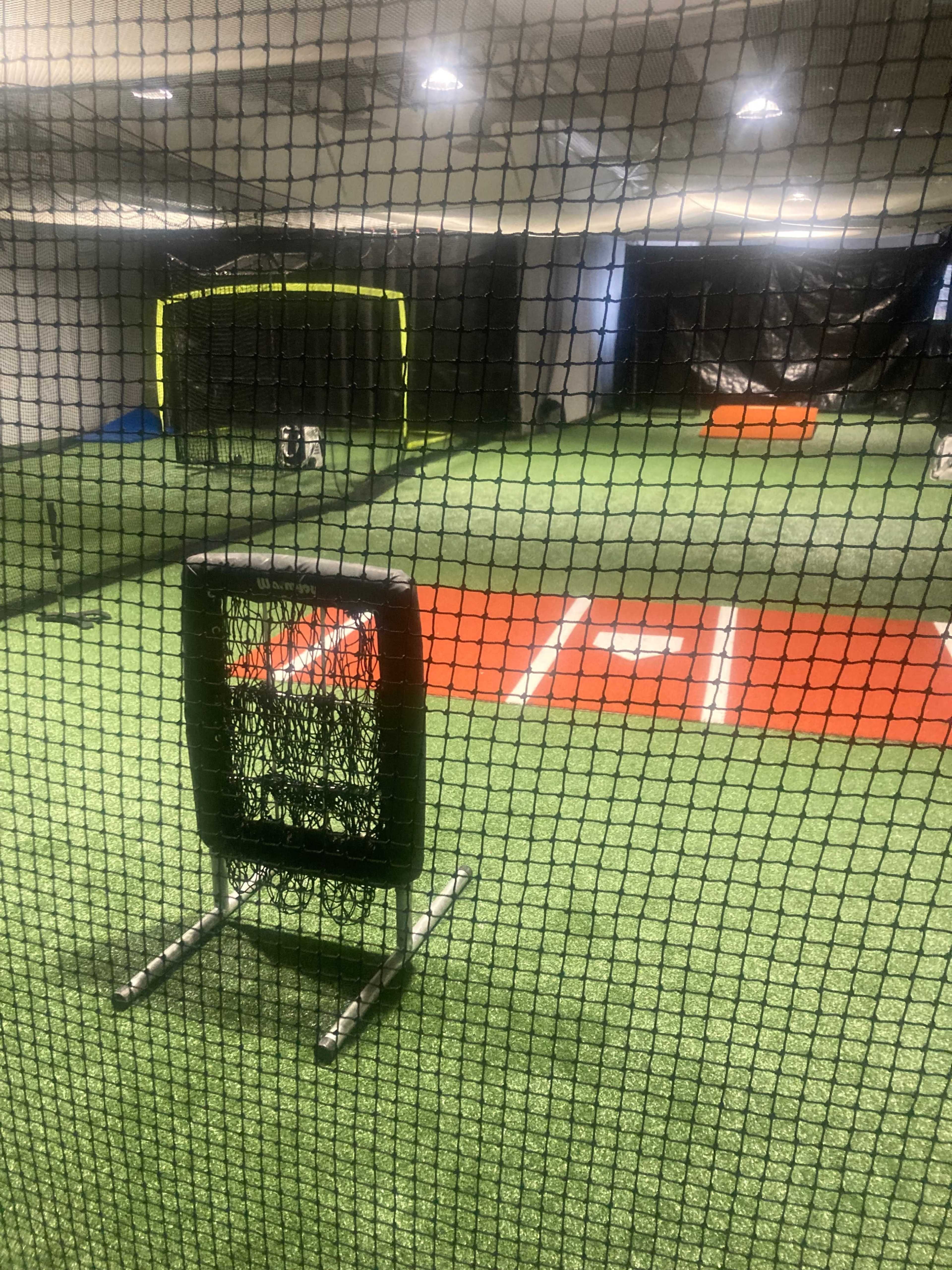 Large 3000 sq ft turfed area used for baseball, softball, soccer and golf. Image in Ridgemont, Greece, NY