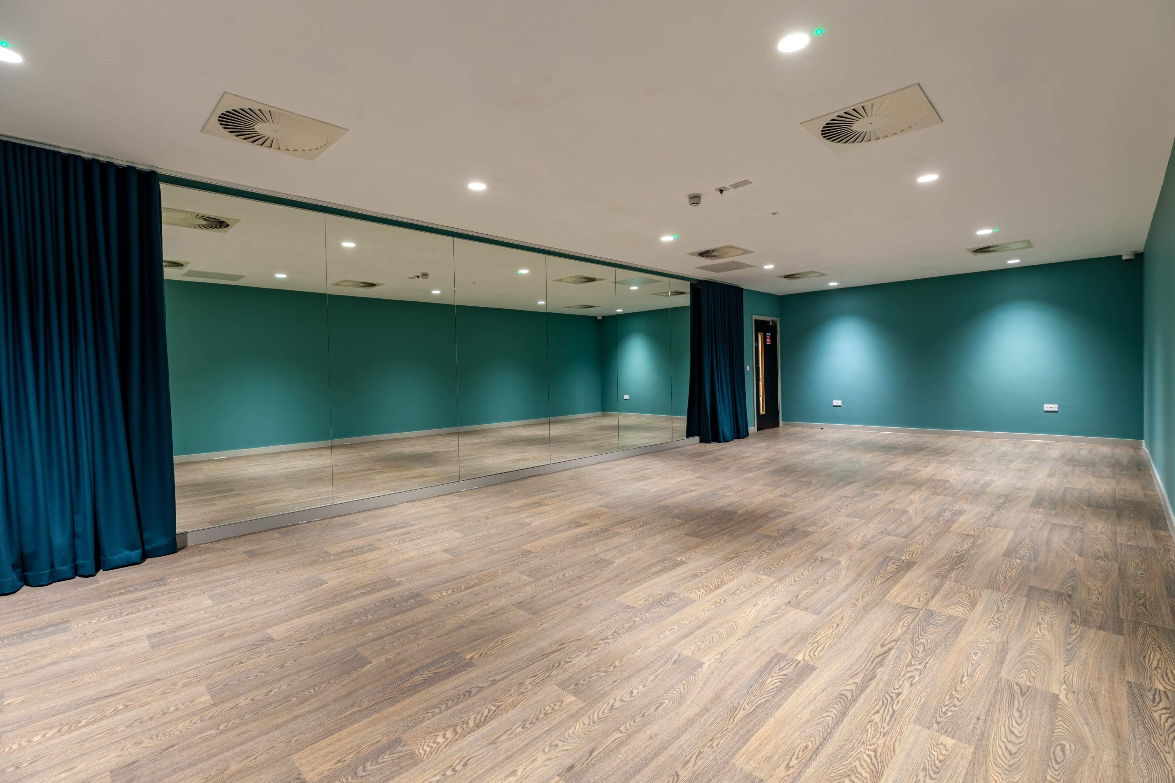 Spacious dance studio with full length mirrors, and bluetooth audio Image in Knowledge Quarter, Liverpool, ENG