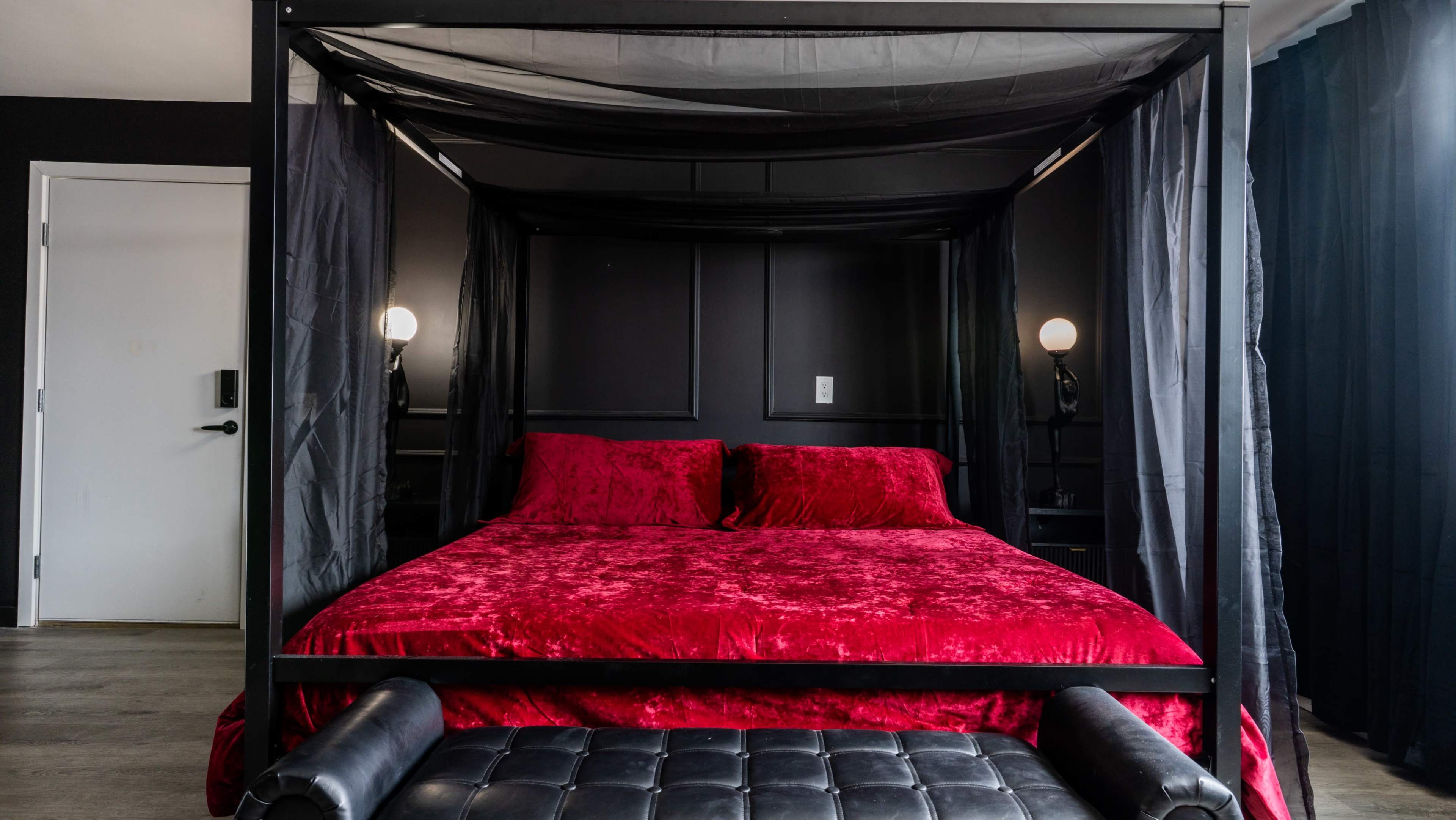 Moody & Modern Boudoir Space Image in Maryvale Village, Phoenix, AZ