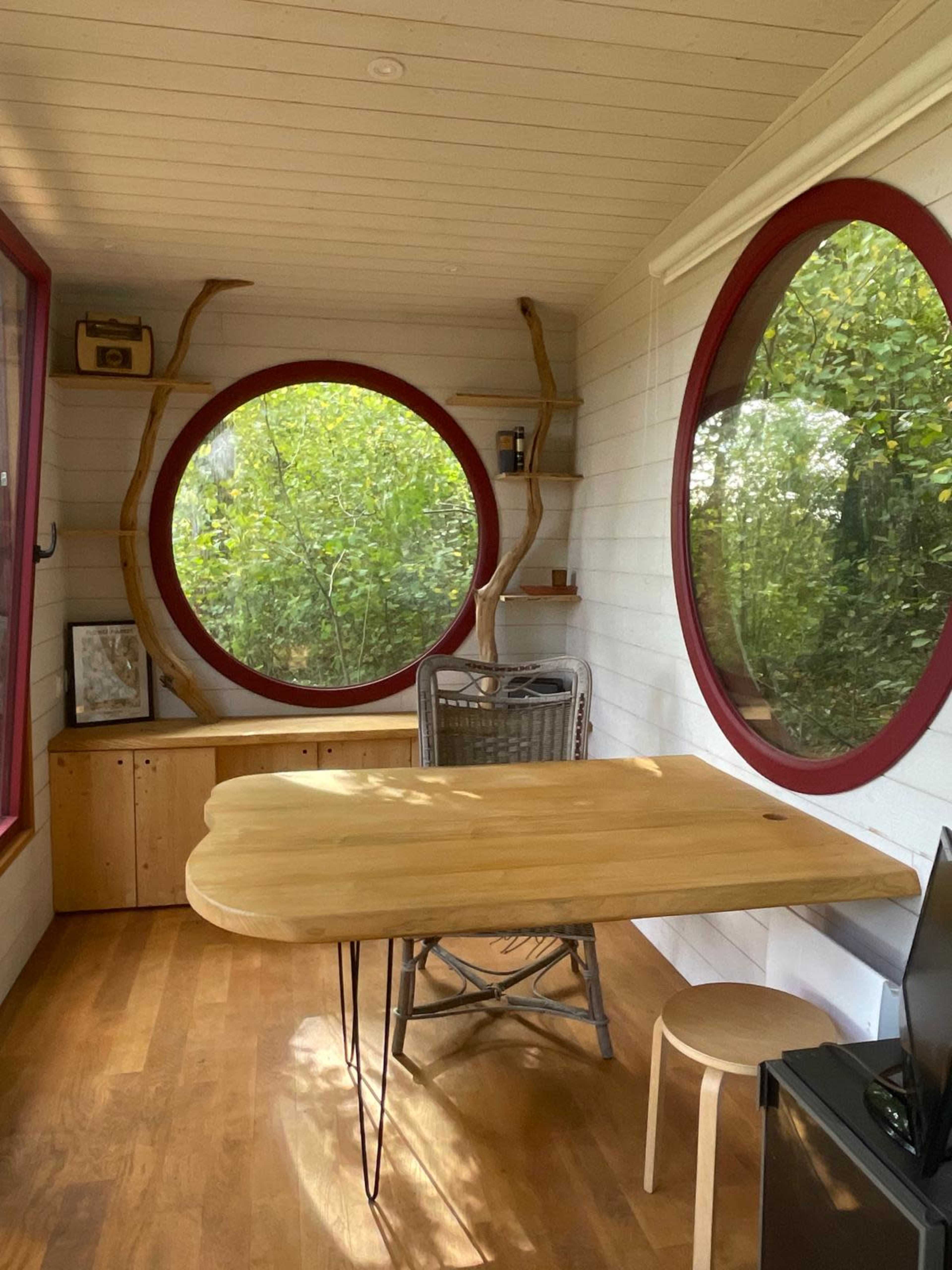 Tiny House bureau, en pleine nature Image in , Morsang sur Seine