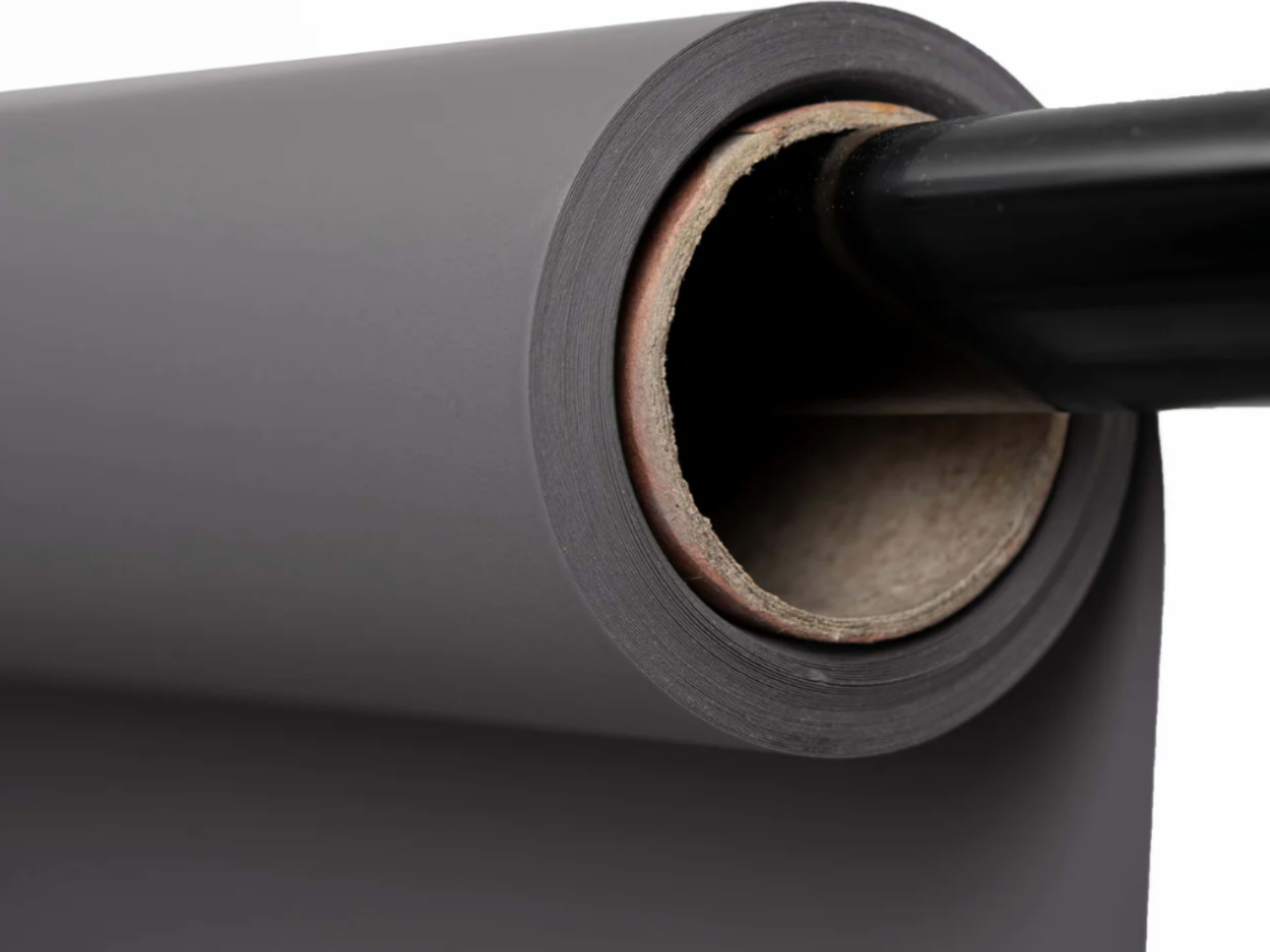 Gray 86" Wide Seamless Paper Backdrop 10' Pull