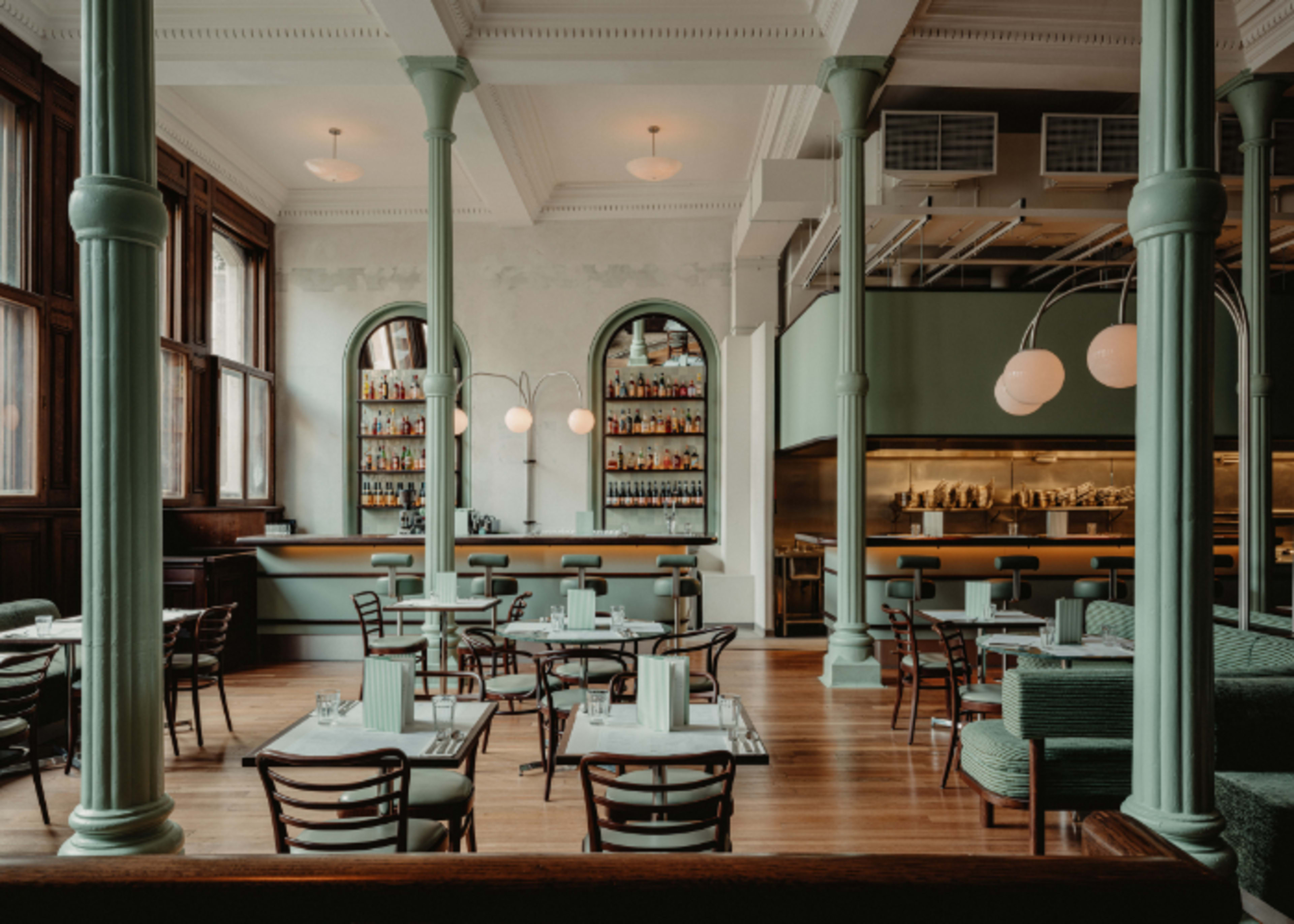 Italian Bar within Historic Grade II Listed Shoreditch Building Image in Shoreditch, London, ENG