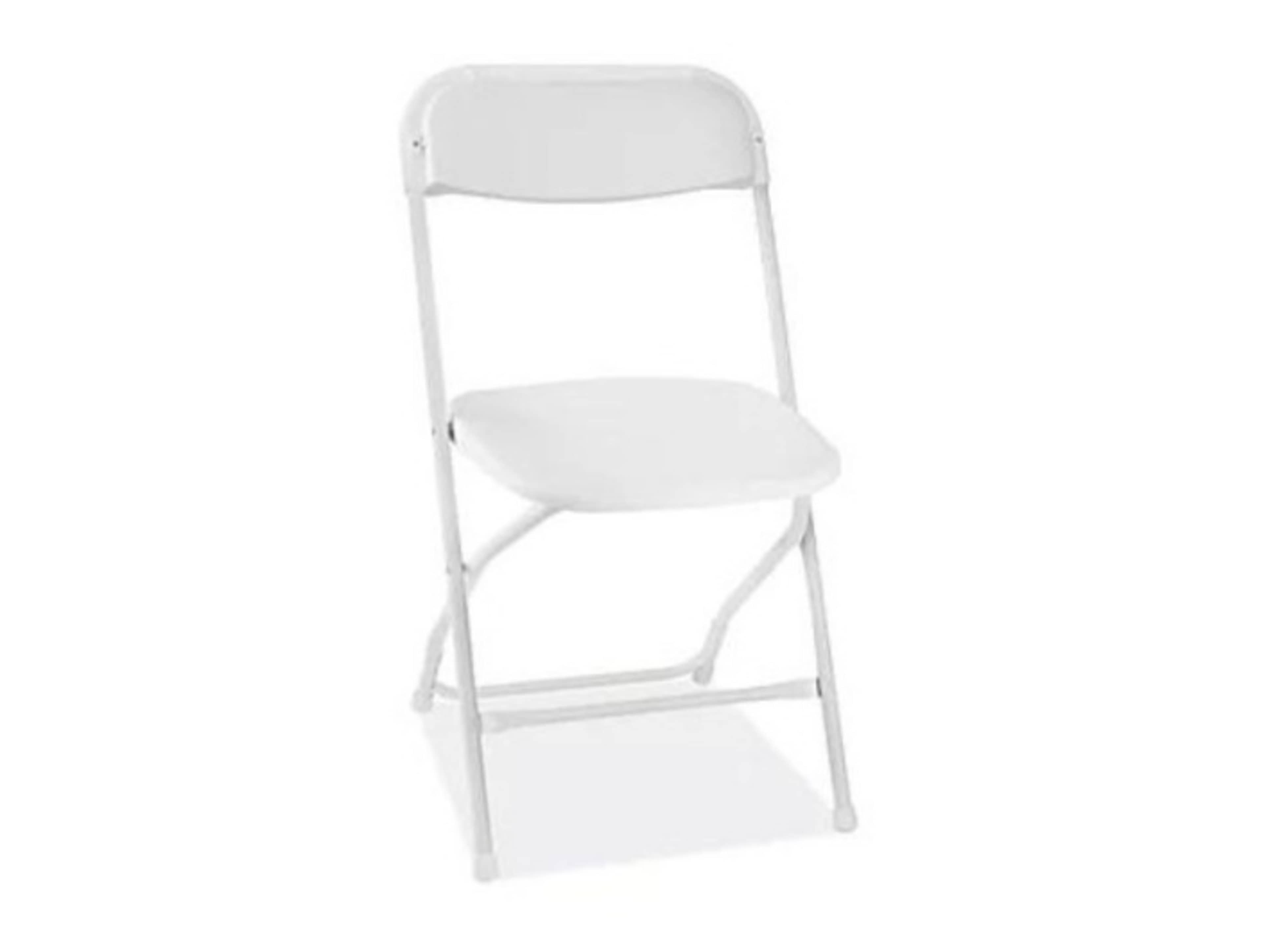 White Folding Chair