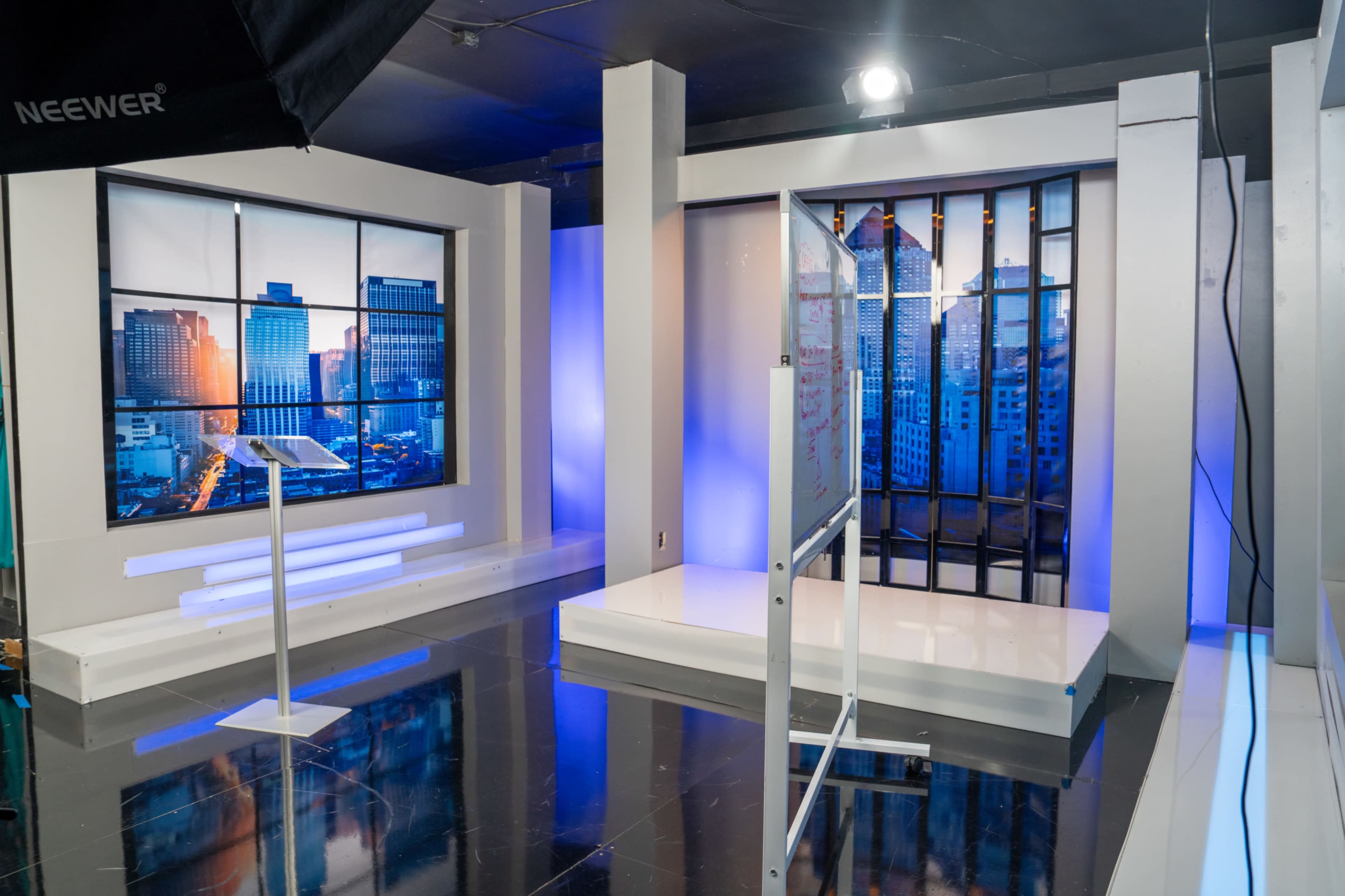 Creative Studio with Lights & City Backdrop – Irvine Image in Irvine Business Complex, Irvine, CA