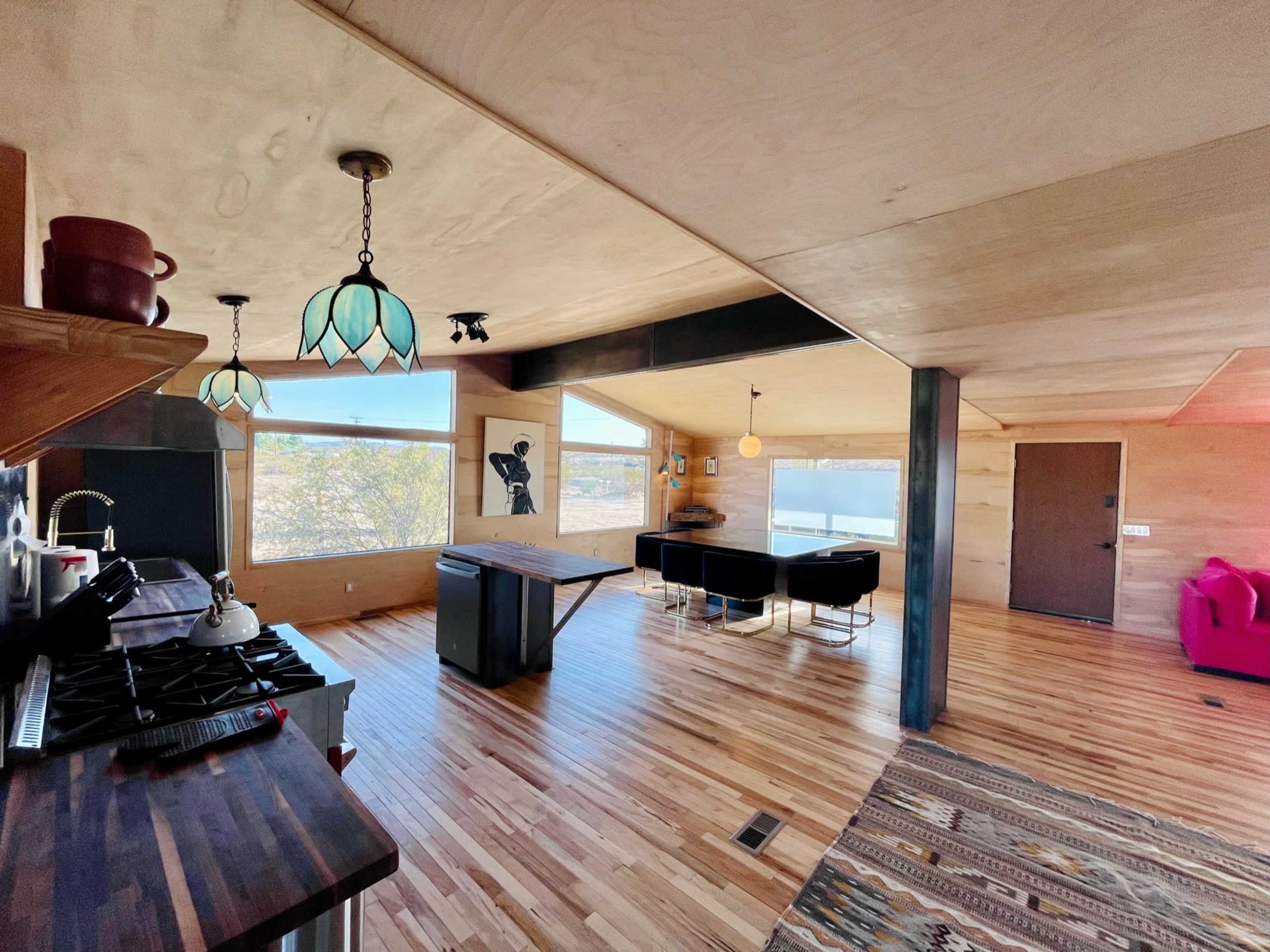 Stylish 6-Acre Desert Compound with Two Homes, Hot Tubs & Epic Views Image in Homestead Valley, Landers, CA